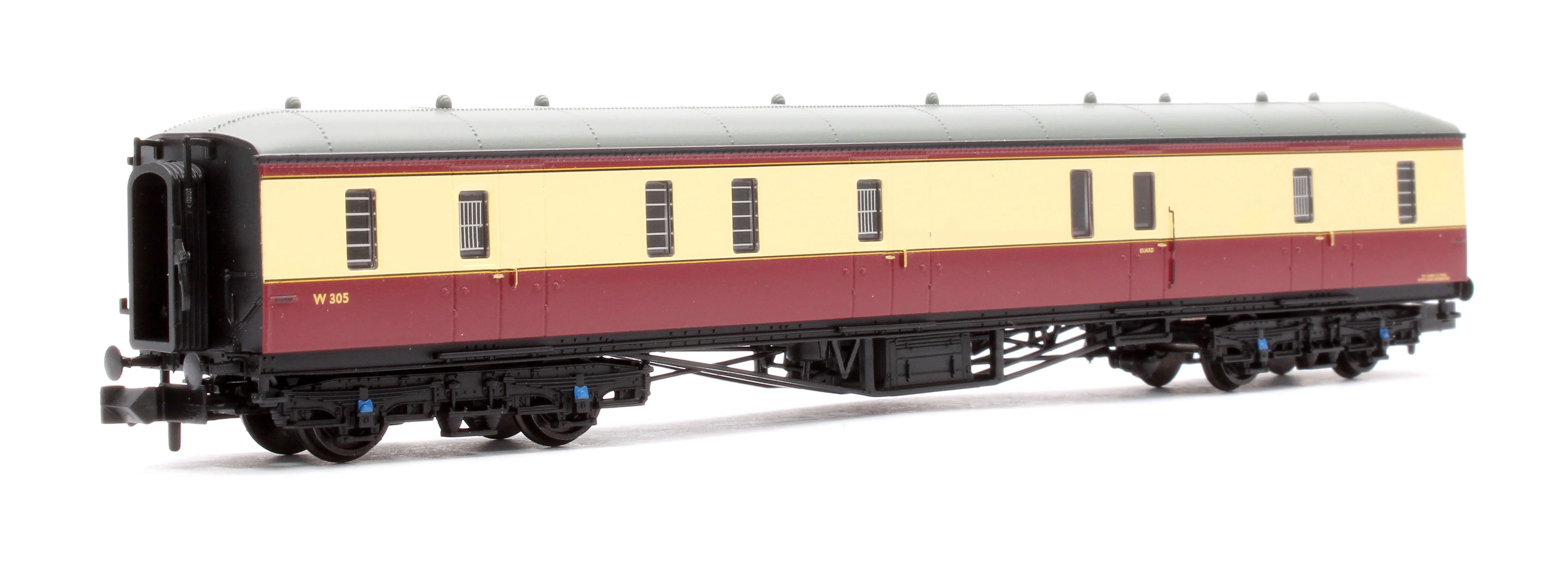 374-585A GWR Hawksworth Full Brake BR Crimson & Cream W305