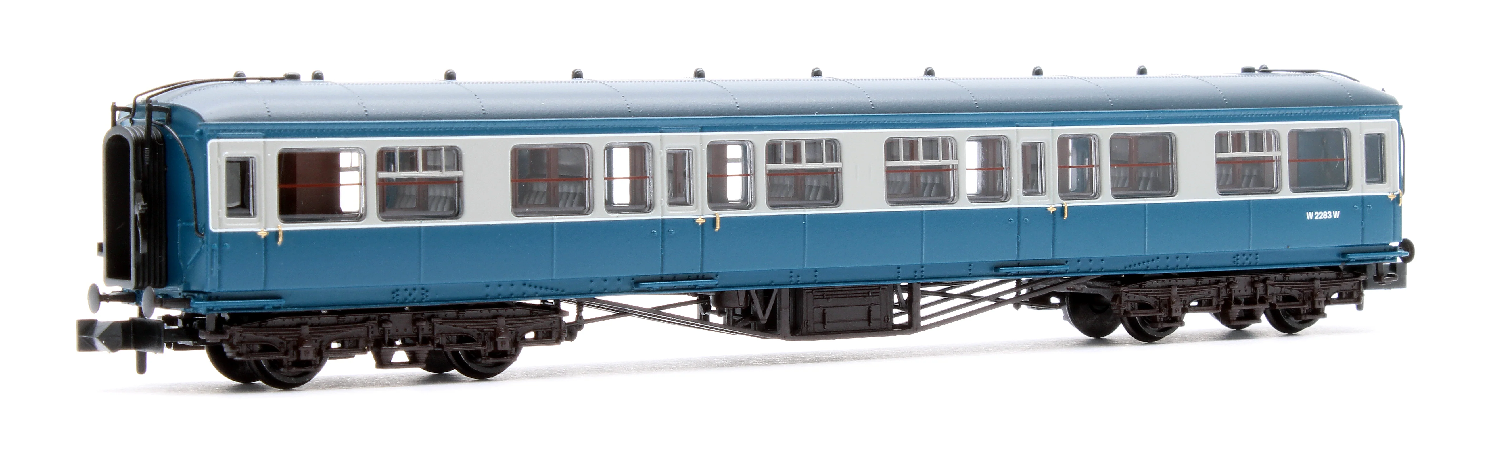 374-538A GWR Hawksworth Second Corridor BR Blue & Grey W2283W