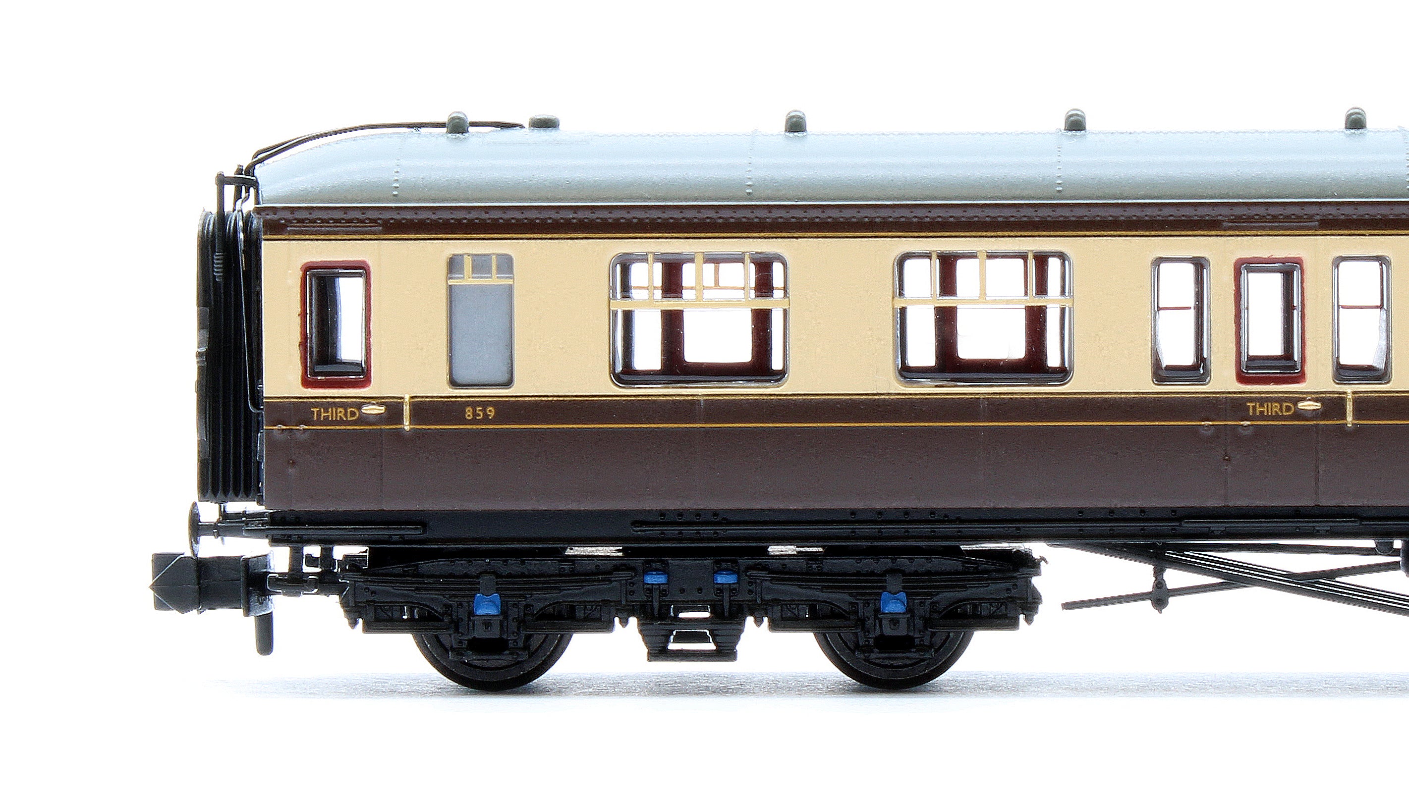 374-536A GWR Hawksworth Third Corridor GWR Chocolate & Cream No.859 - Image 4