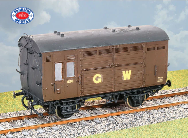 PS105 GWR Horse Box Wagon Kit