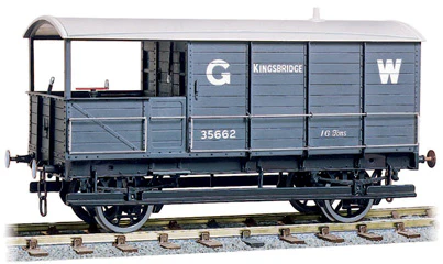 PS601 GWR Toad, 16ton Brake Van Kit W-601