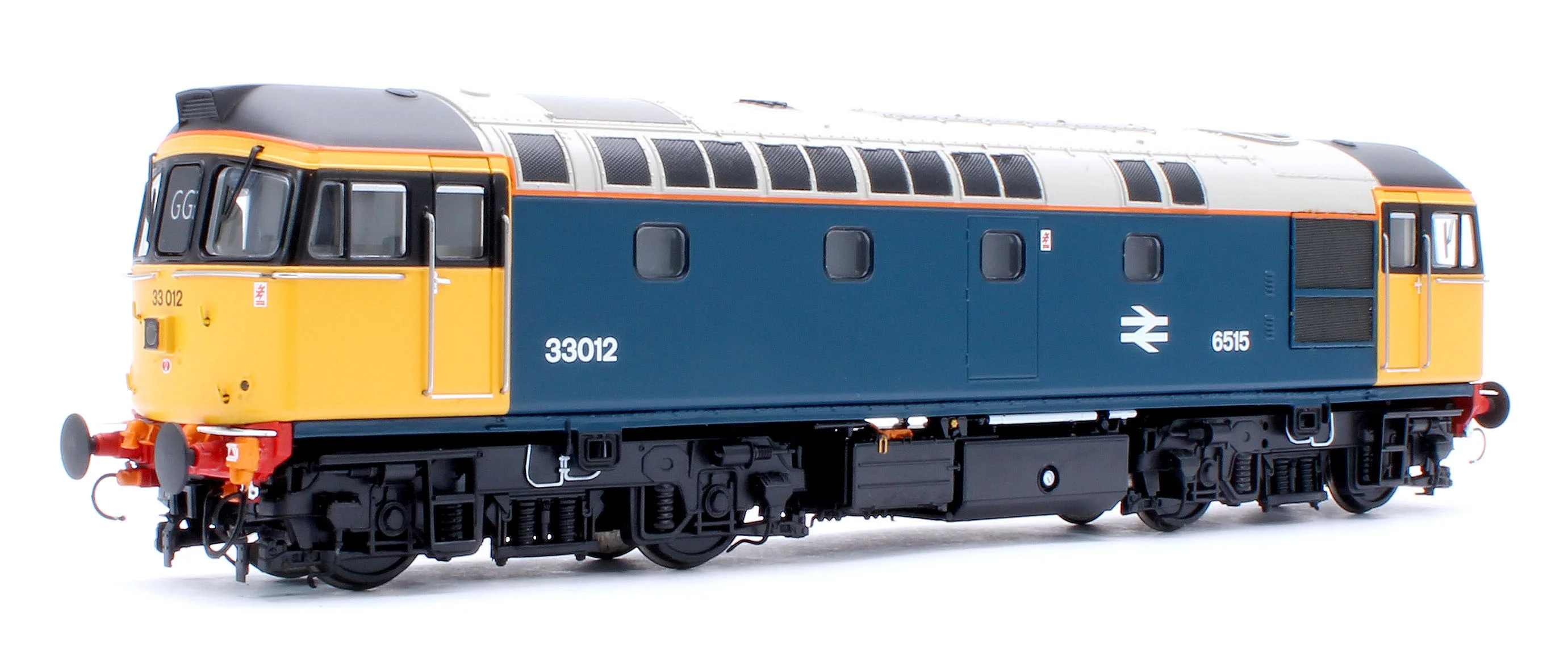 3421 Class 33/0 BR Blue No.33012 (Yellow Cabs/HI Headlights) Diesel Locomotive