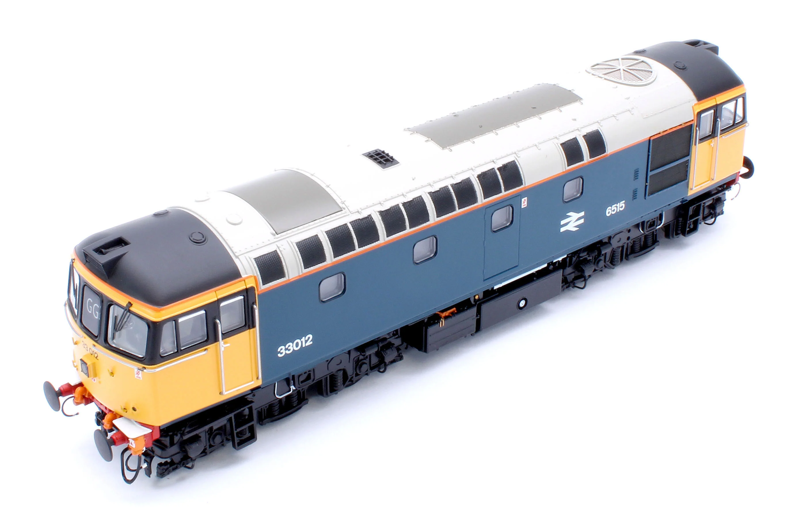 3421 Class 33/0 BR Blue No.33012 (Yellow Cabs/HI Headlights) Diesel Locomotive - Image 10