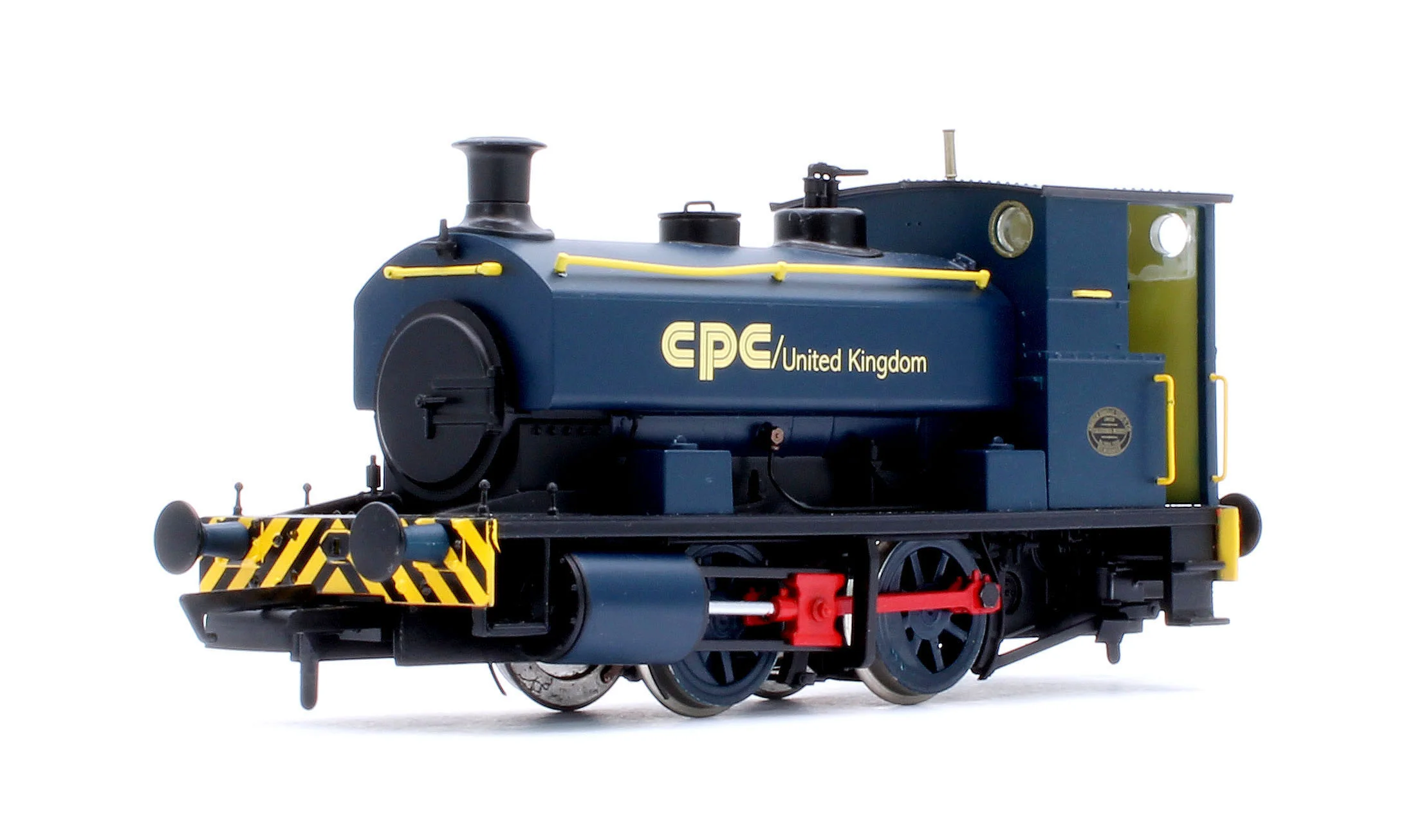 H4-AB16-004 Andrew Barclay 0-4-0ST 16" 1964 CPC UK Blue Steam Locomotive