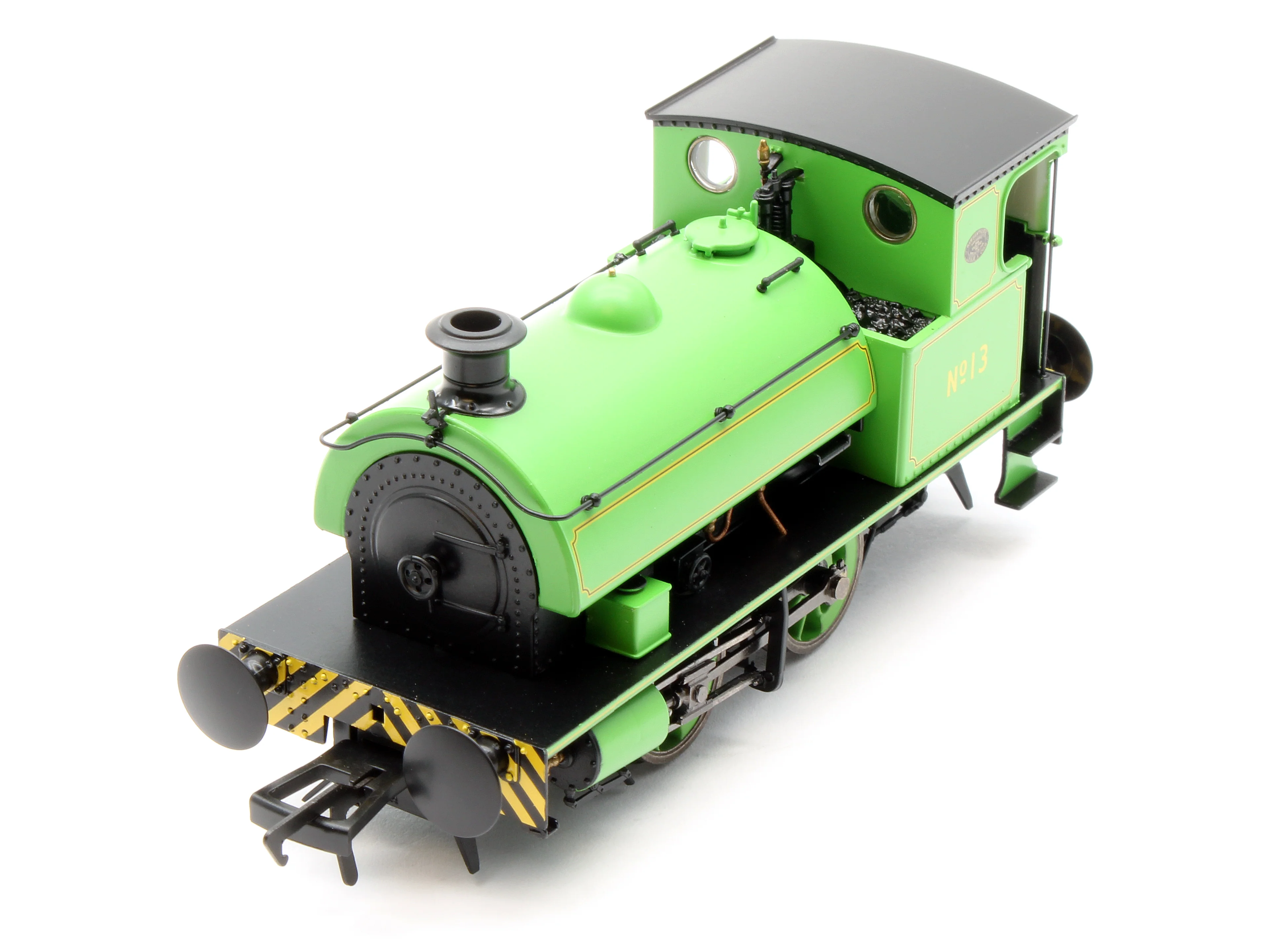 4S-024-008D Hawthorn Leslie 0-4-0 Yellow Chevrons Newcastle Electric Supply 13 - Steam Tank Locomotive - DCC Fitted - Image 7