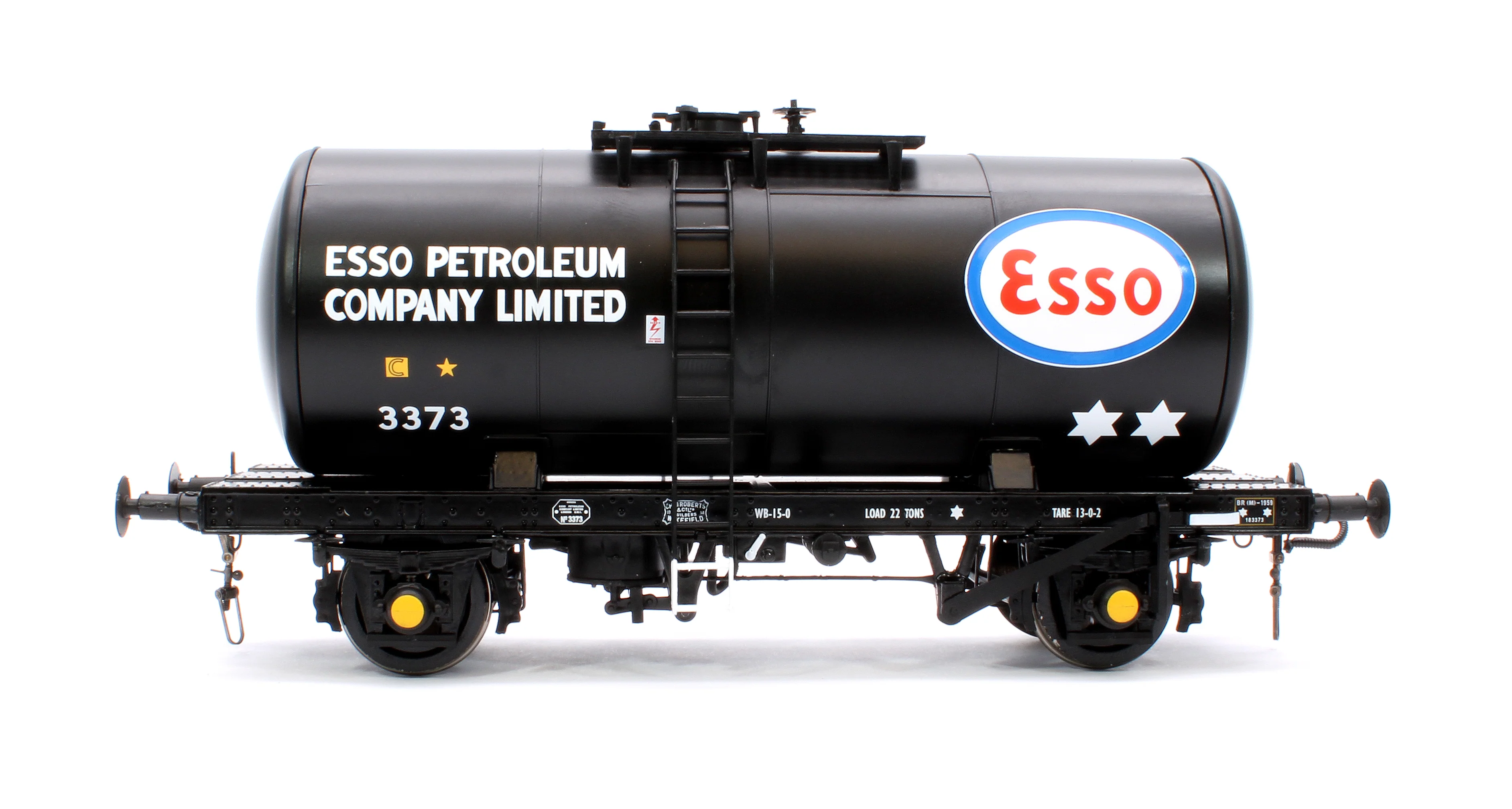 1012 35T 'B' Tank ESSO Black (alt livery) No. 3373 - Image 2