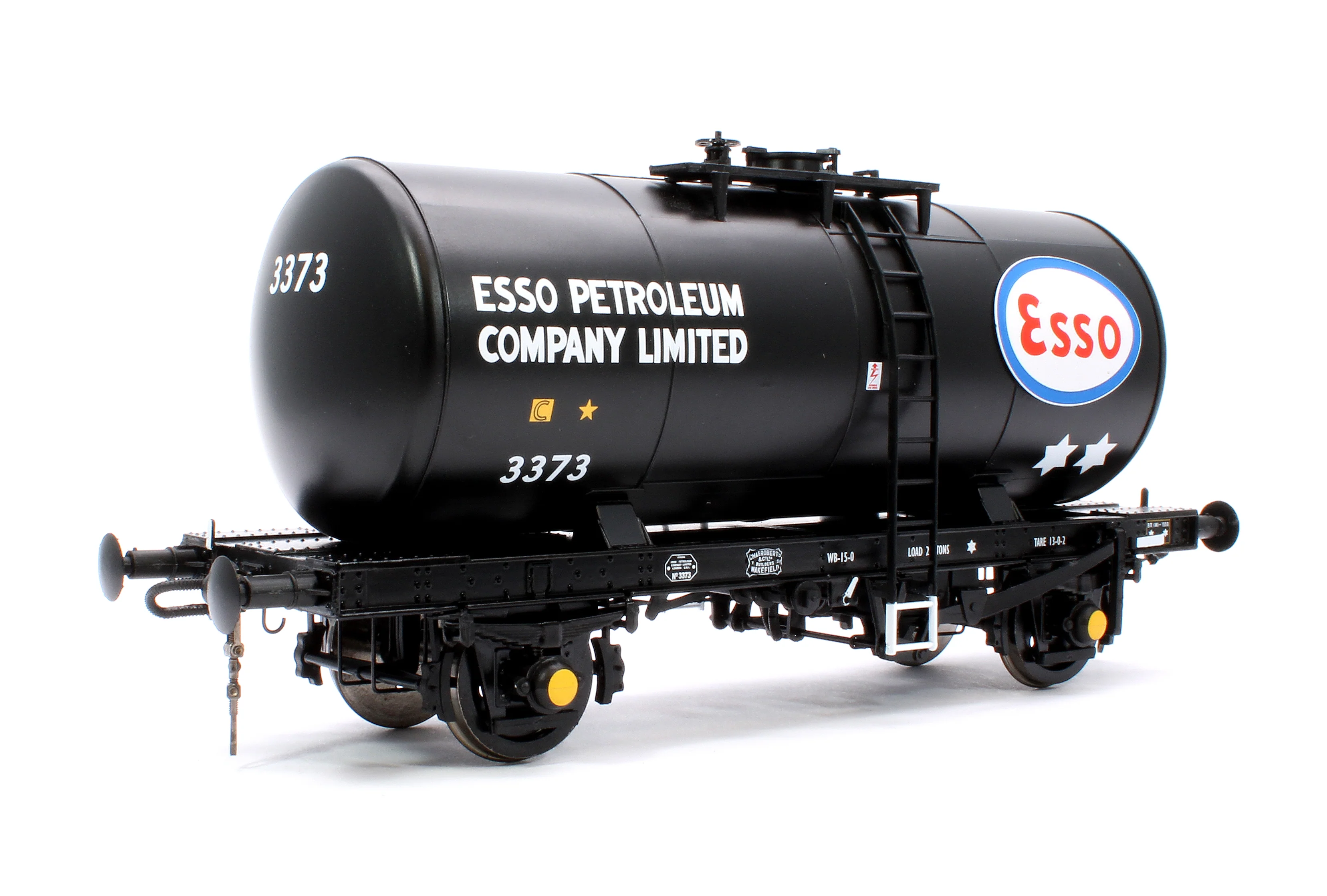 1012 35T 'B' Tank ESSO Black (alt livery) No. 3373 - Image 3