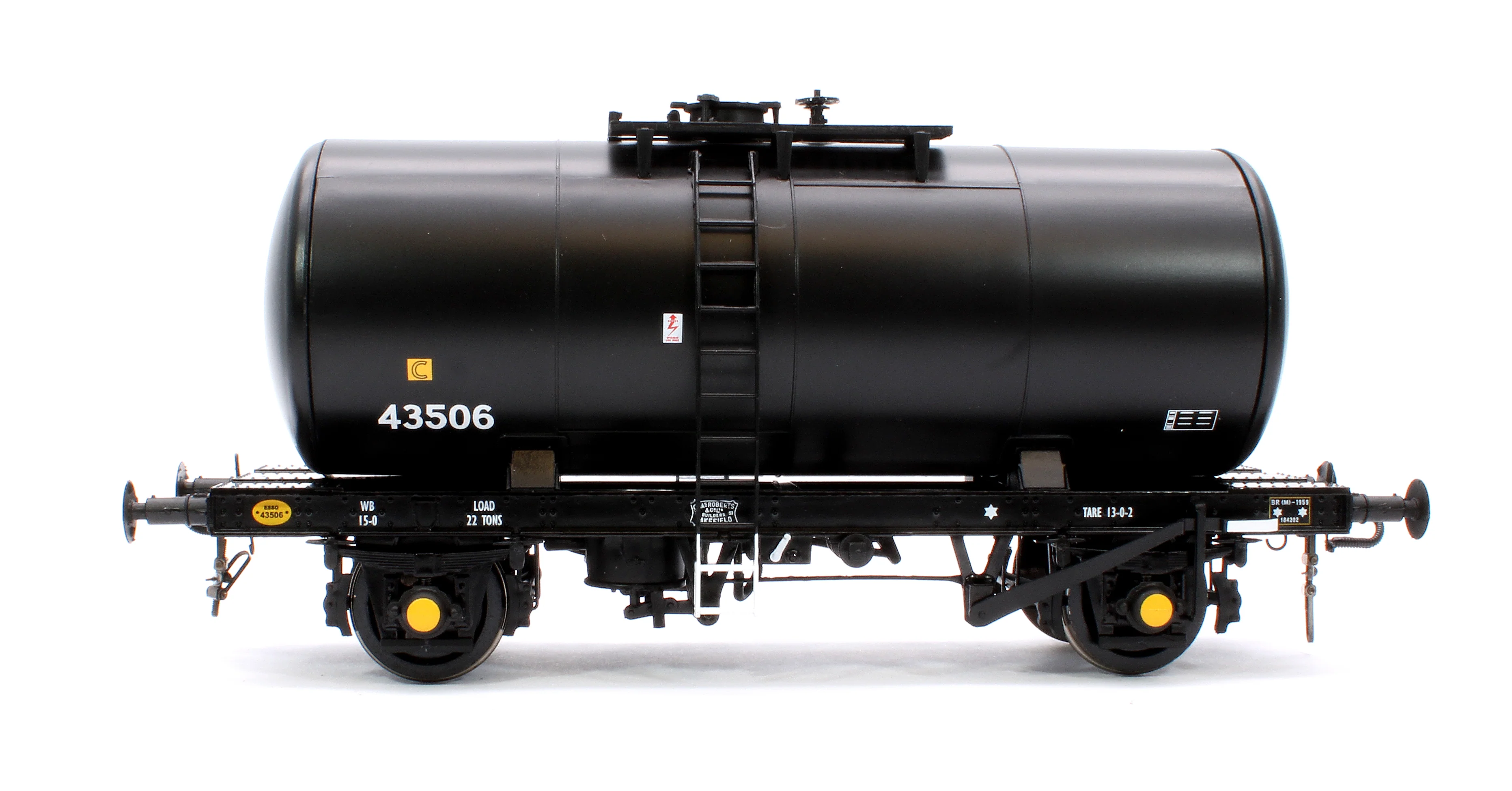 1020 35T 'B' Tank ESSO Black (unbranded) No. 43506 - Image 2