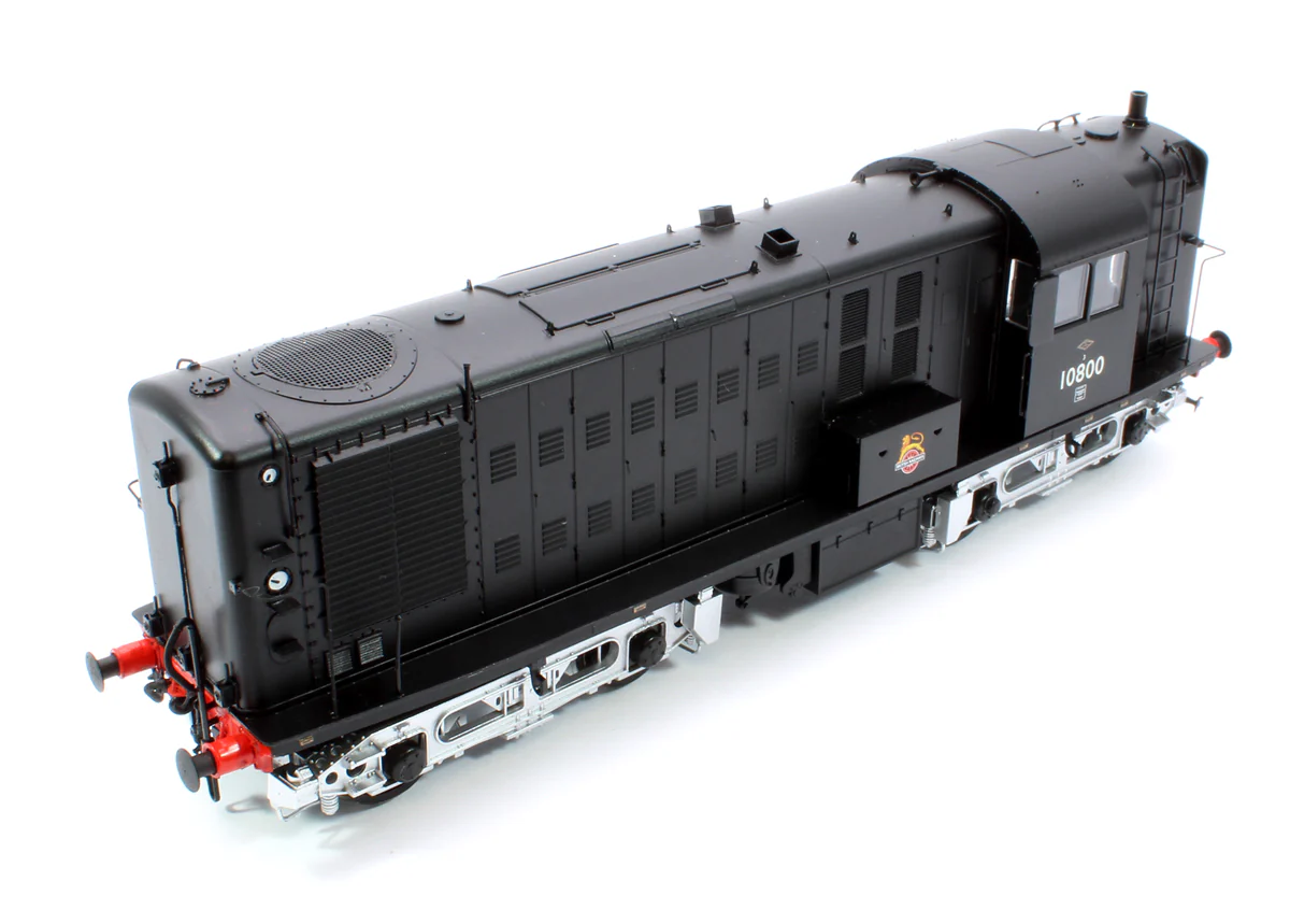 1080 North British Prototype 10800 BR Early Emblem Black with Silver Bogies (SR/LMR Post 1954) Diesel Locomotive - Image 10
