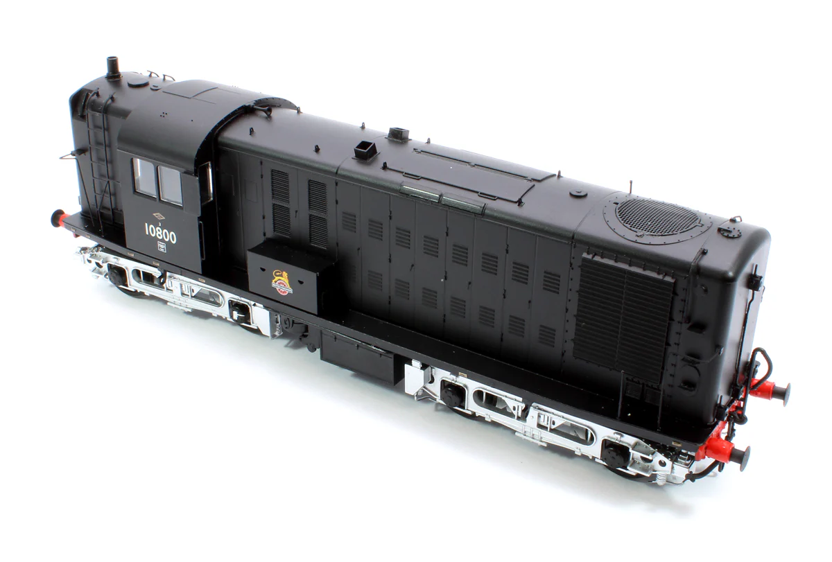 1080 North British Prototype 10800 BR Early Emblem Black with Silver Bogies (SR/LMR Post 1954) Diesel Locomotive - Image 11