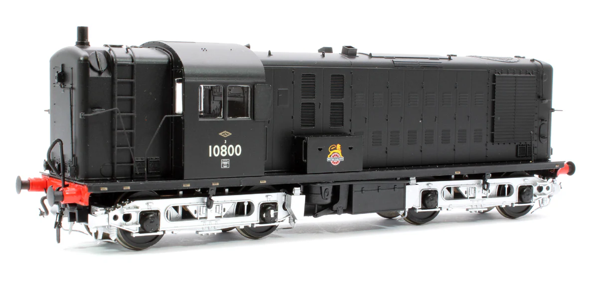 1080 North British Prototype 10800 BR Early Emblem Black with Silver Bogies (SR/LMR Post 1954) Diesel Locomotive - Image 3