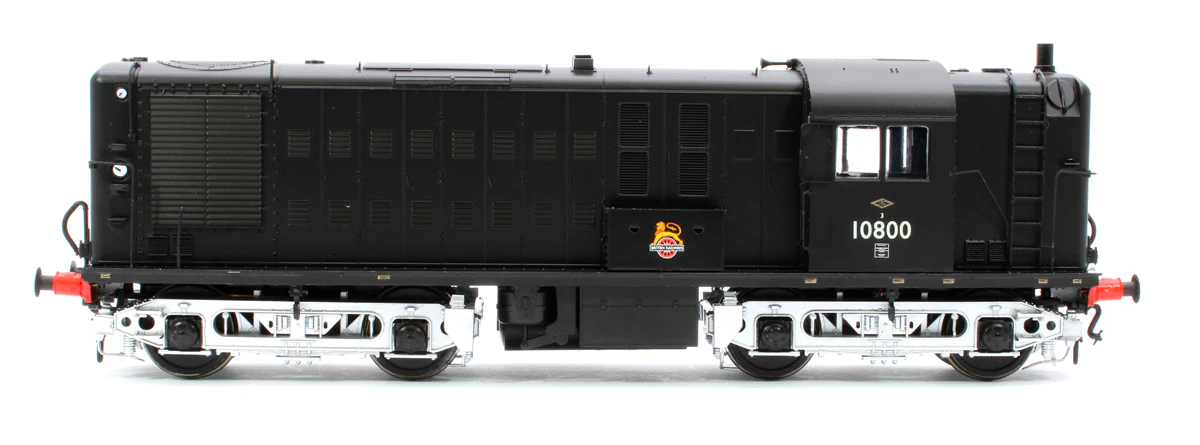 1080 North British Prototype 10800 BR Early Emblem Black with Silver Bogies (SR/LMR Post 1954) Diesel Locomotive - Image 5