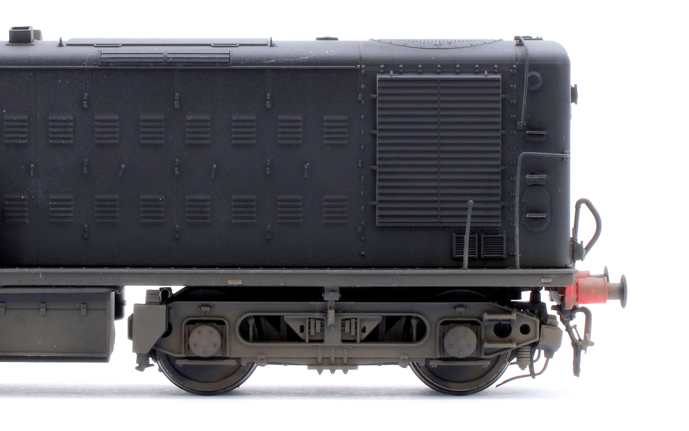 1082 Pre-Owned North British Prototype 10800 BR Early Emblem Black with Black Bogies (final BR condition) Diesel Locomotive - Weathered - Image 10