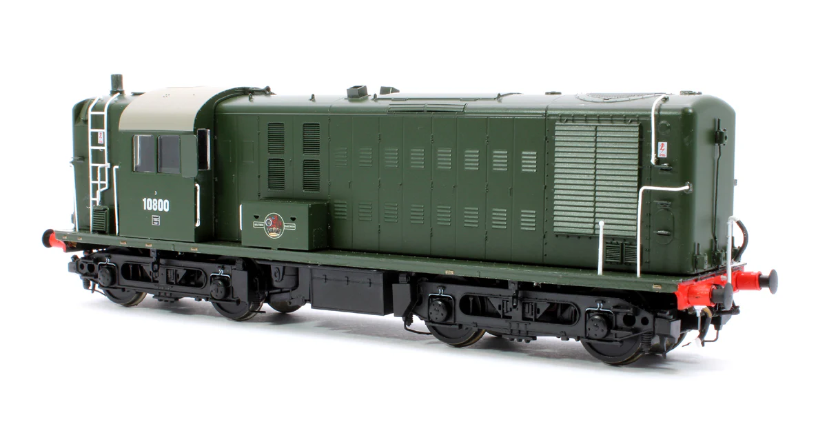 1083 North British Prototype 10800 BR Late Crest Green with Black bogies Diesel Locomotive - Image 4