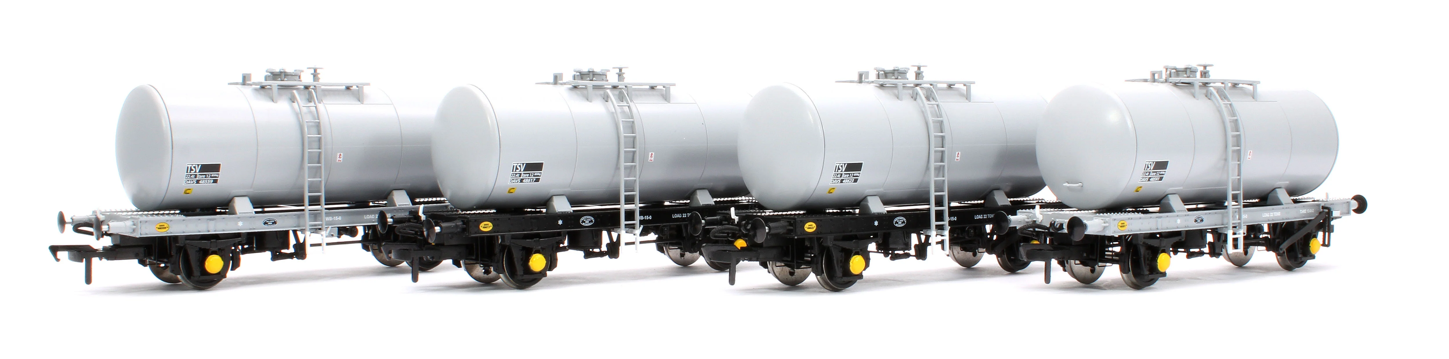 1116 35t ‘B Tank’ Grey TSV Molasses Tank No.48559/48591/48617/48623 4-Pack