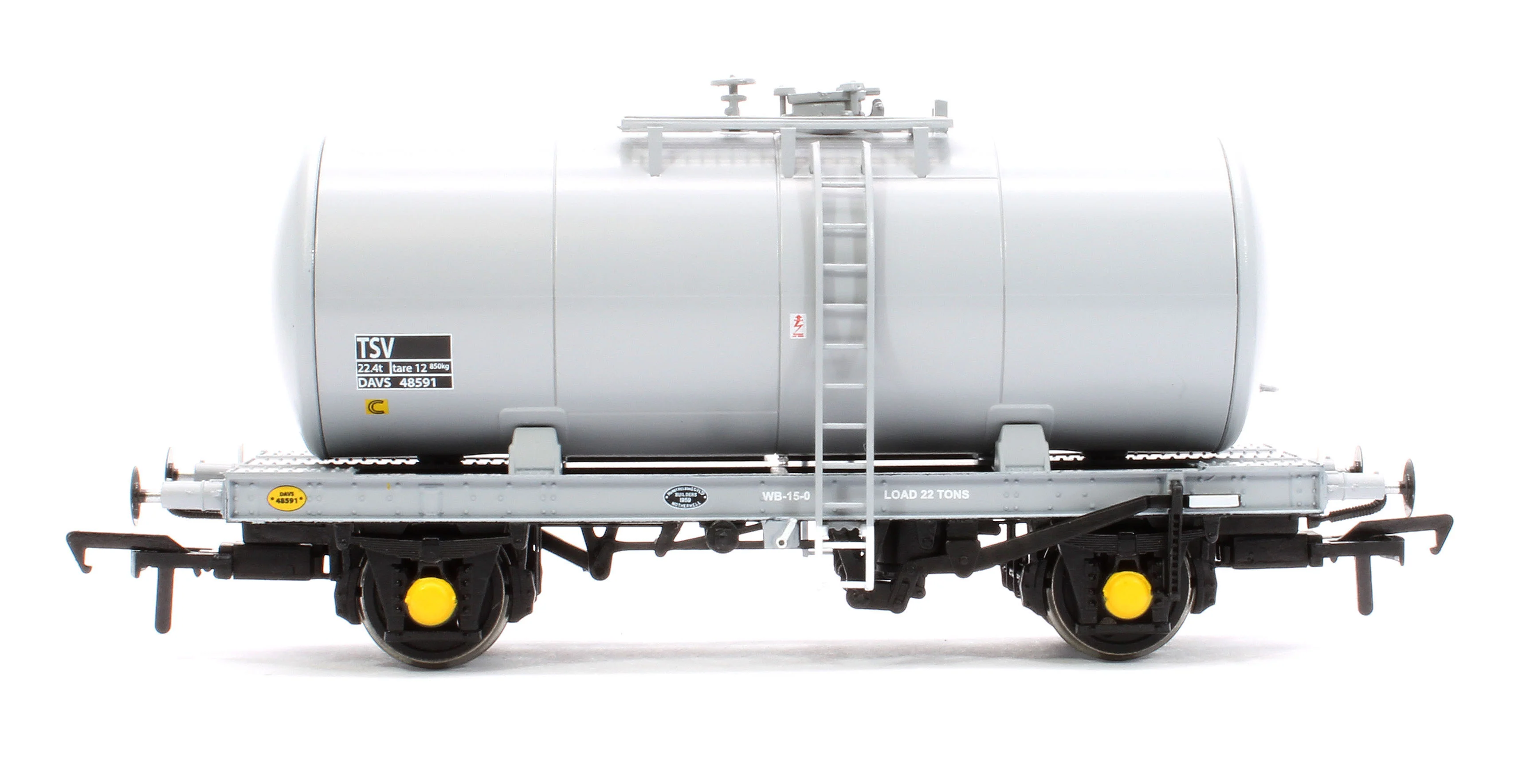 1116 35t ‘B Tank’ Grey TSV Molasses Tank No.48559/48591/48617/48623 4-Pack - Image 5