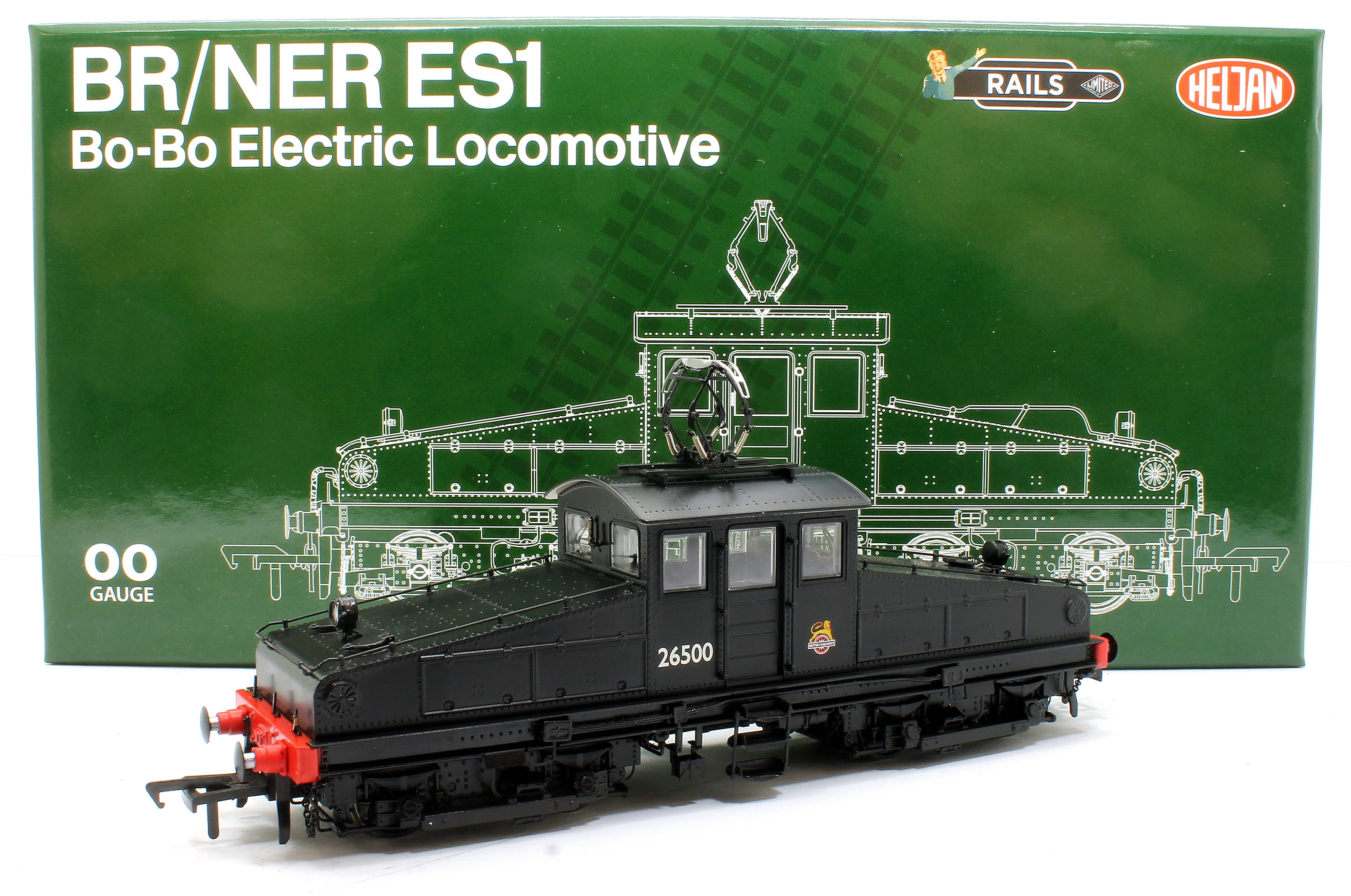 1203 North Eastern Railway ES1 BR Black Early Emblem Bo-Bo Electric Locomotive No.26500 - Image 18