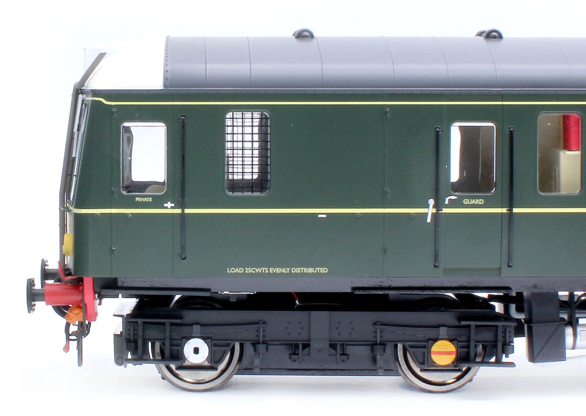 1211 Class 121 BR Green (Small Yellow Panel) Single Car DMU W55027 - Image 4