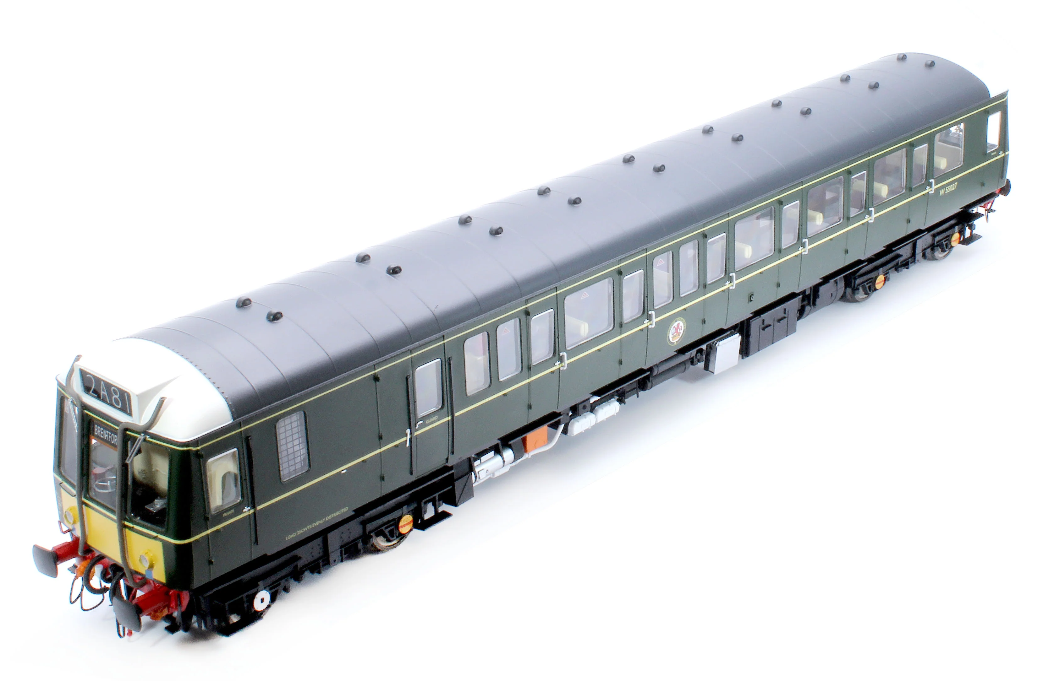 1211 Class 121 BR Green (Small Yellow Panel) Single Car DMU W55027 - Image 8
