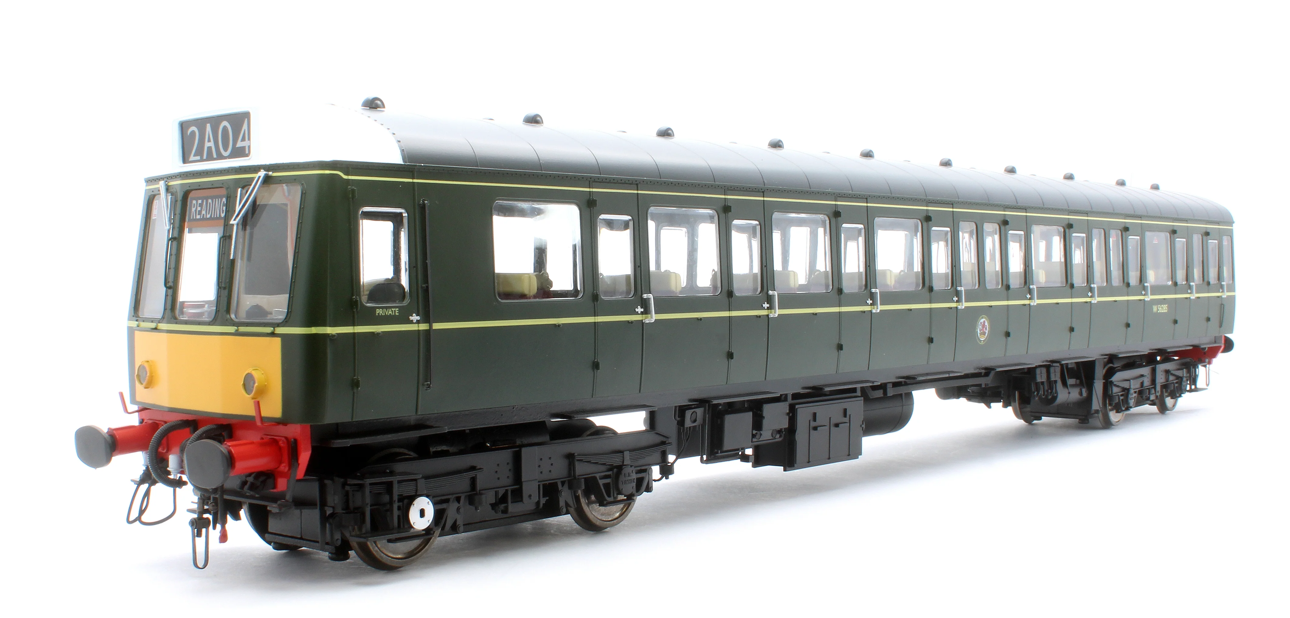 1241 Class 149 BR Green (Small Yellow Panel) Unpowered DMU Trailer Car W56282