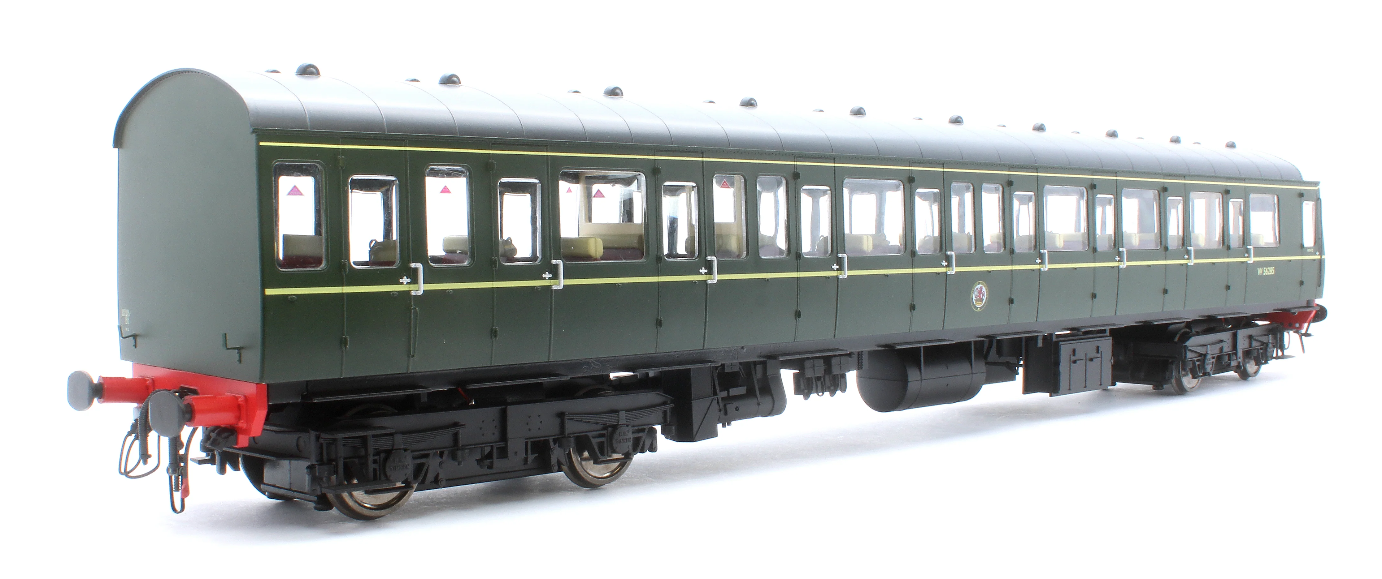 1241 Class 149 BR Green (Small Yellow Panel) Unpowered DMU Trailer Car W56282 - Image 2