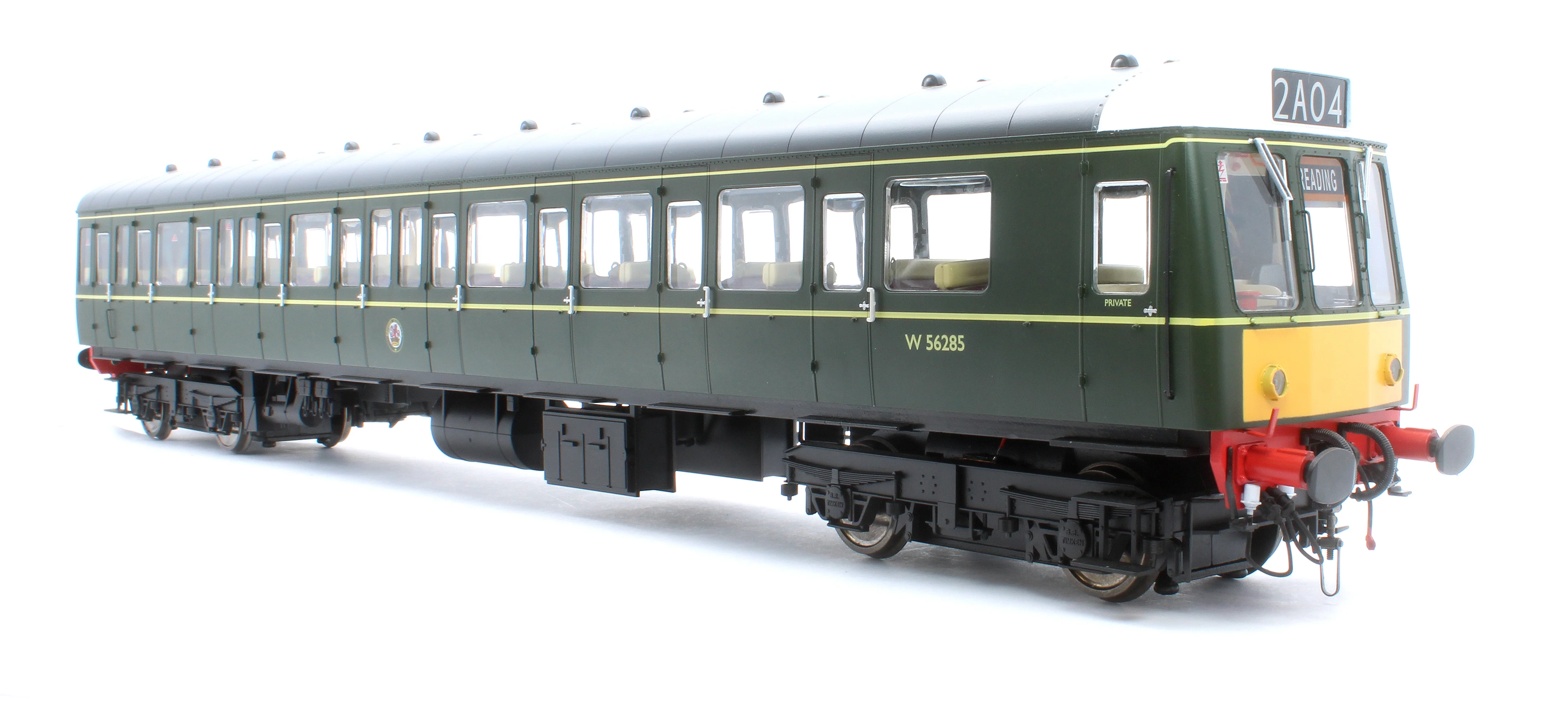 1241 Class 149 BR Green (Small Yellow Panel) Unpowered DMU Trailer Car W56282 - Image 3