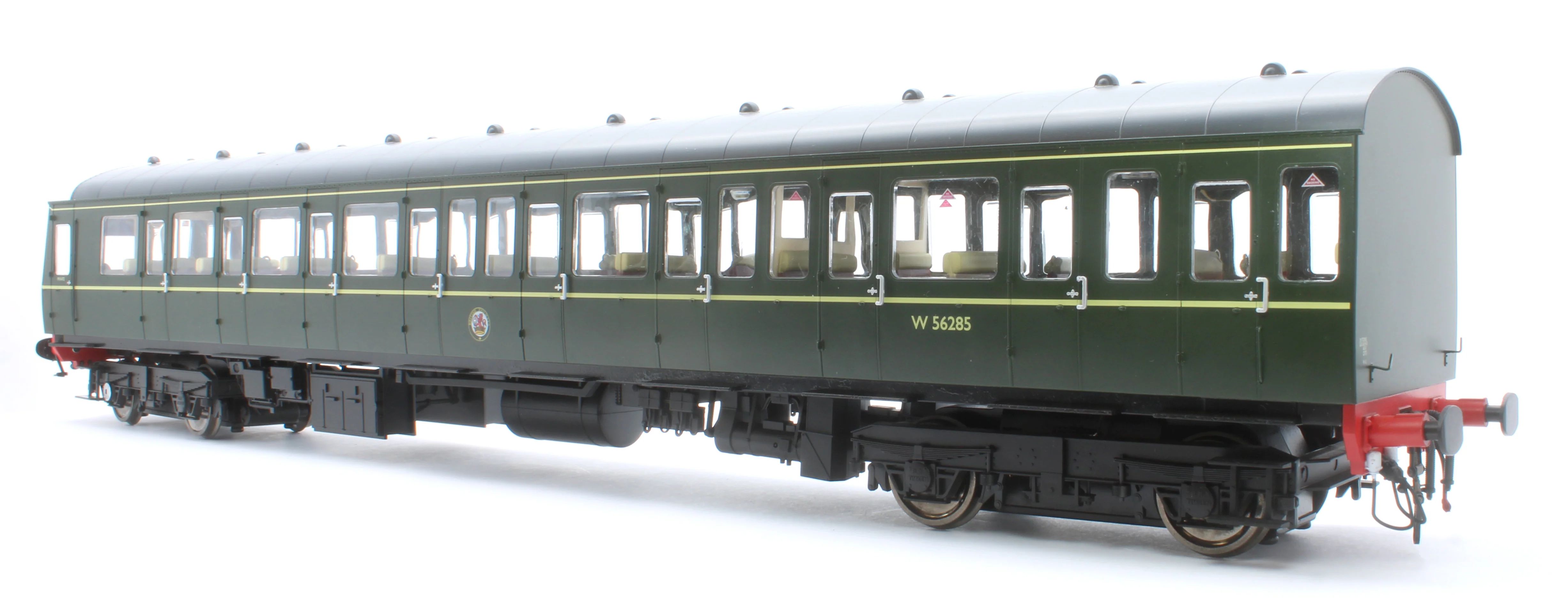1241 Class 149 BR Green (Small Yellow Panel) Unpowered DMU Trailer Car W56282 - Image 4