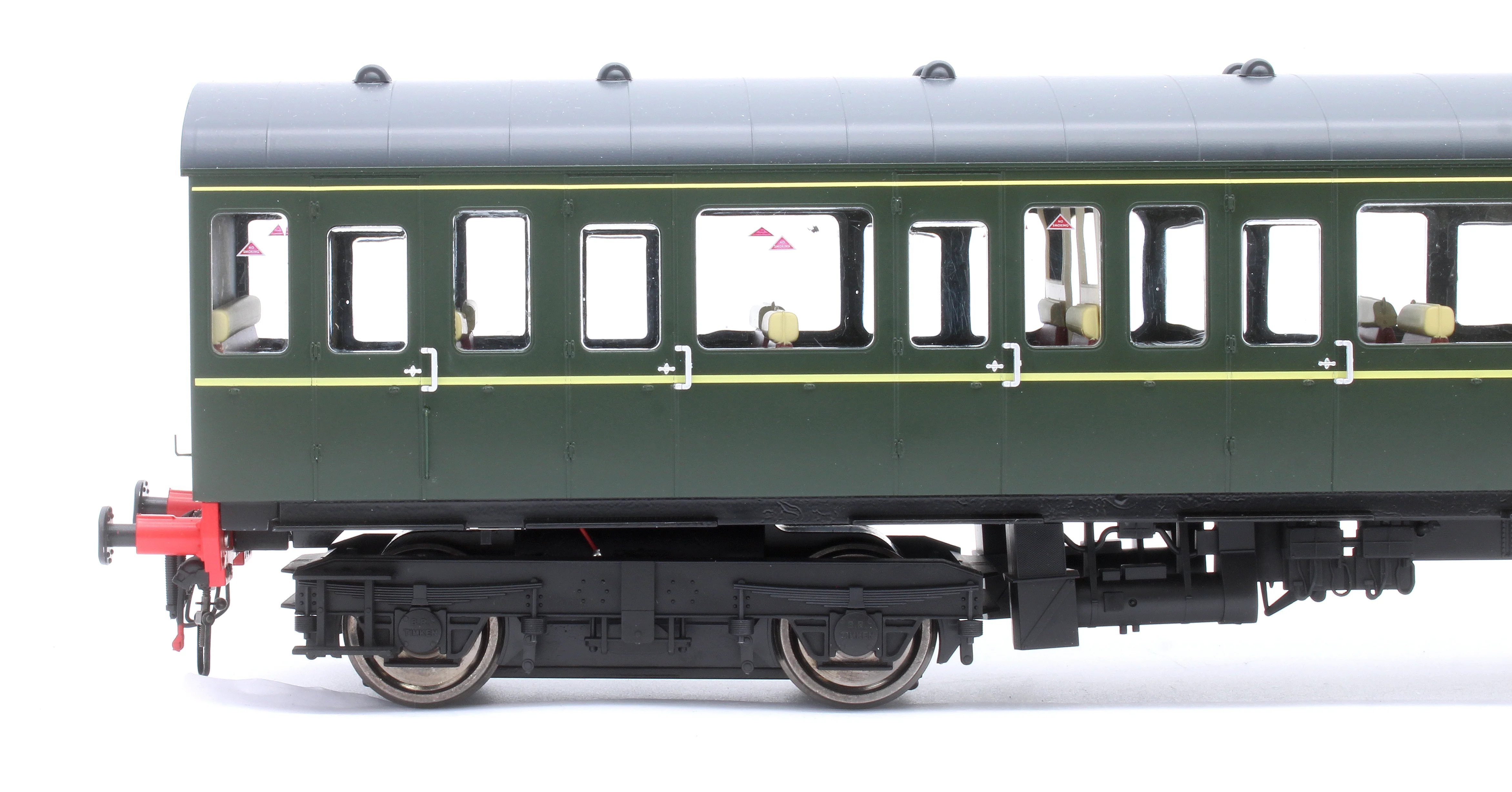 1241 Class 149 BR Green (Small Yellow Panel) Unpowered DMU Trailer Car W56282 - Image 8