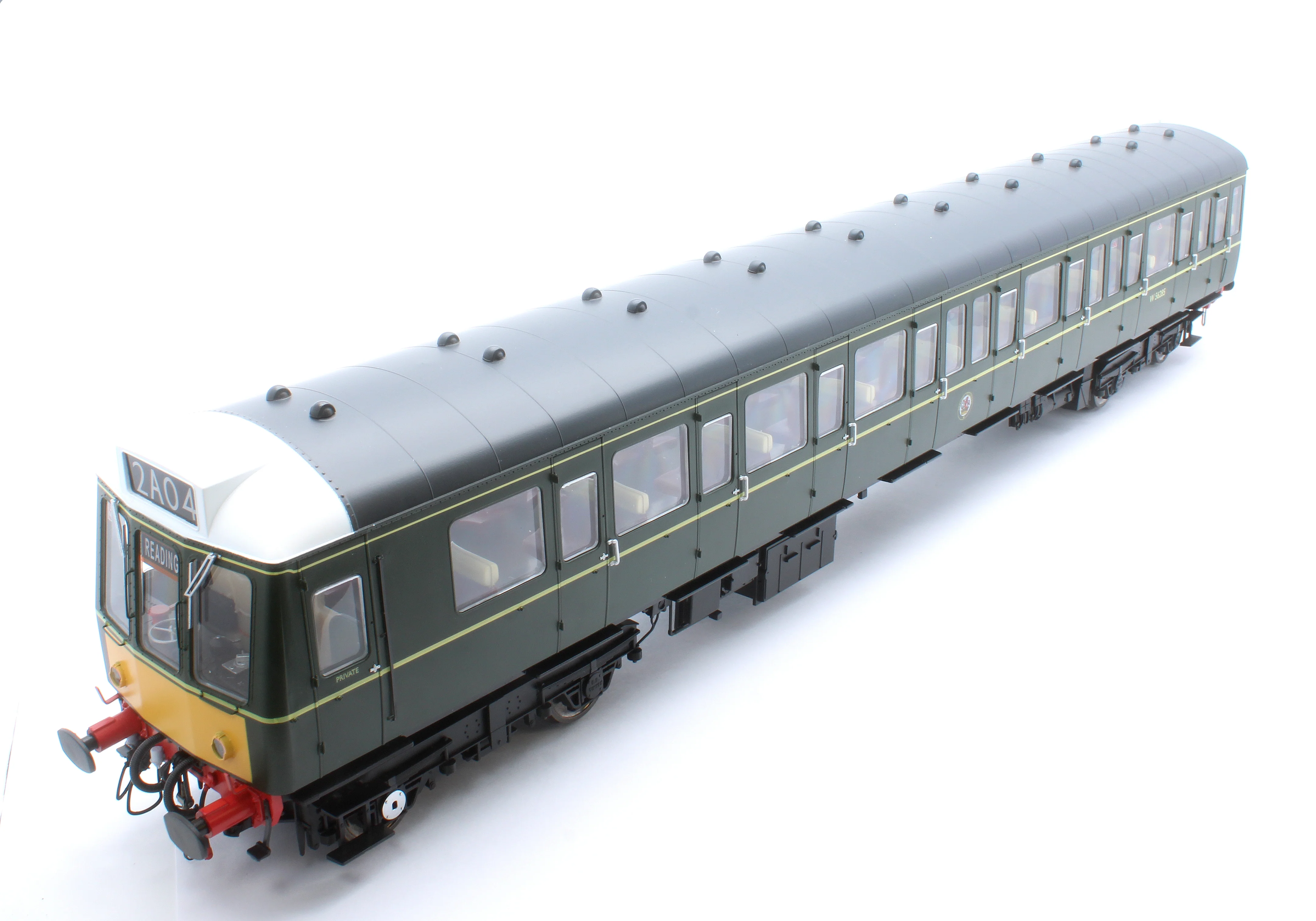 1241 Class 149 BR Green (Small Yellow Panel) Unpowered DMU Trailer Car W56282 - Image 9
