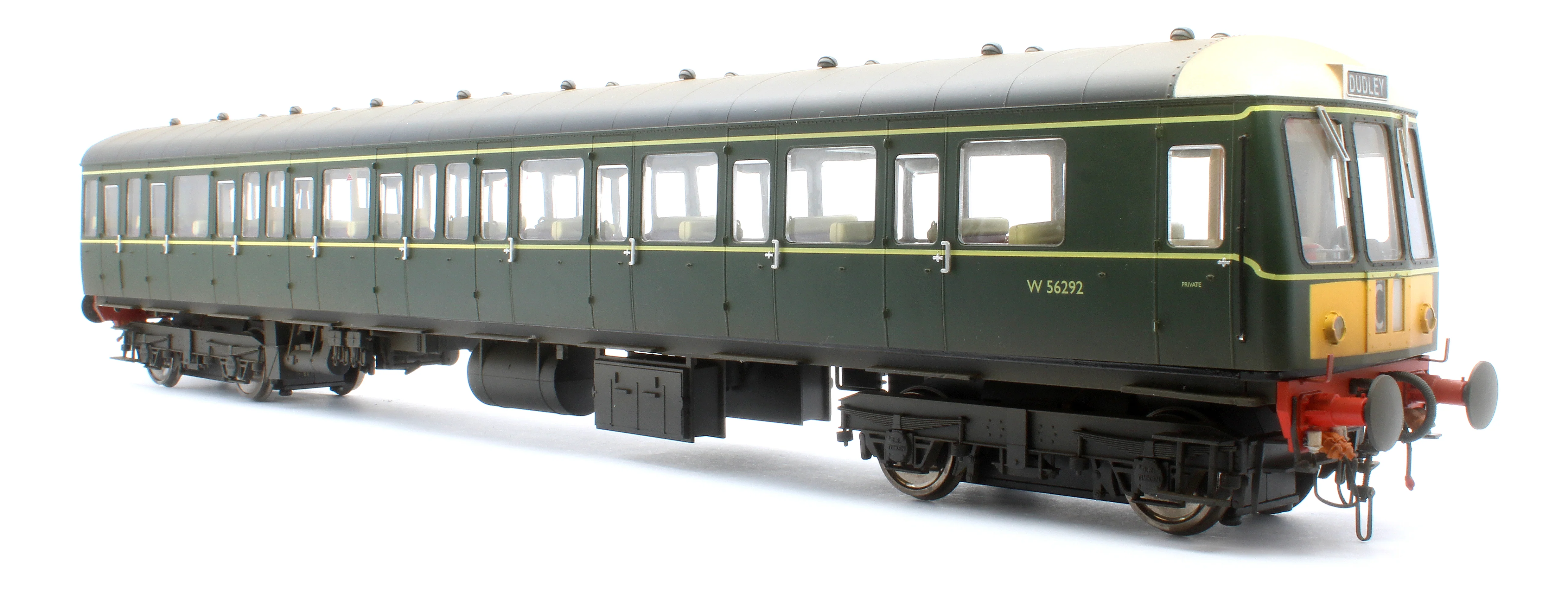 1253 Class 150 W56292 BR Green Unpowered DMU Trailer Car - Weathered - Image 3