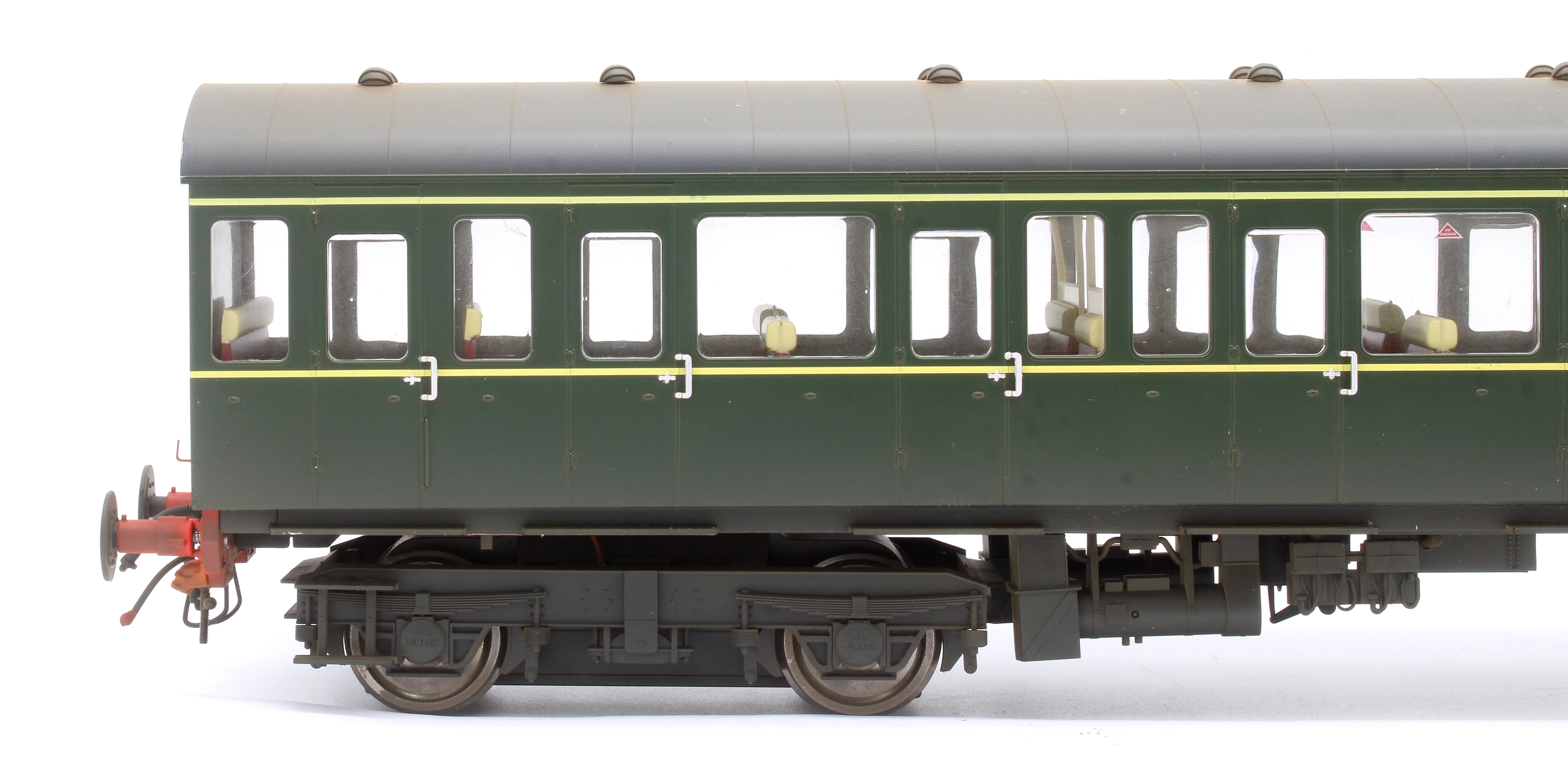 1253 Class 150 W56292 BR Green Unpowered DMU Trailer Car - Weathered - Image 8
