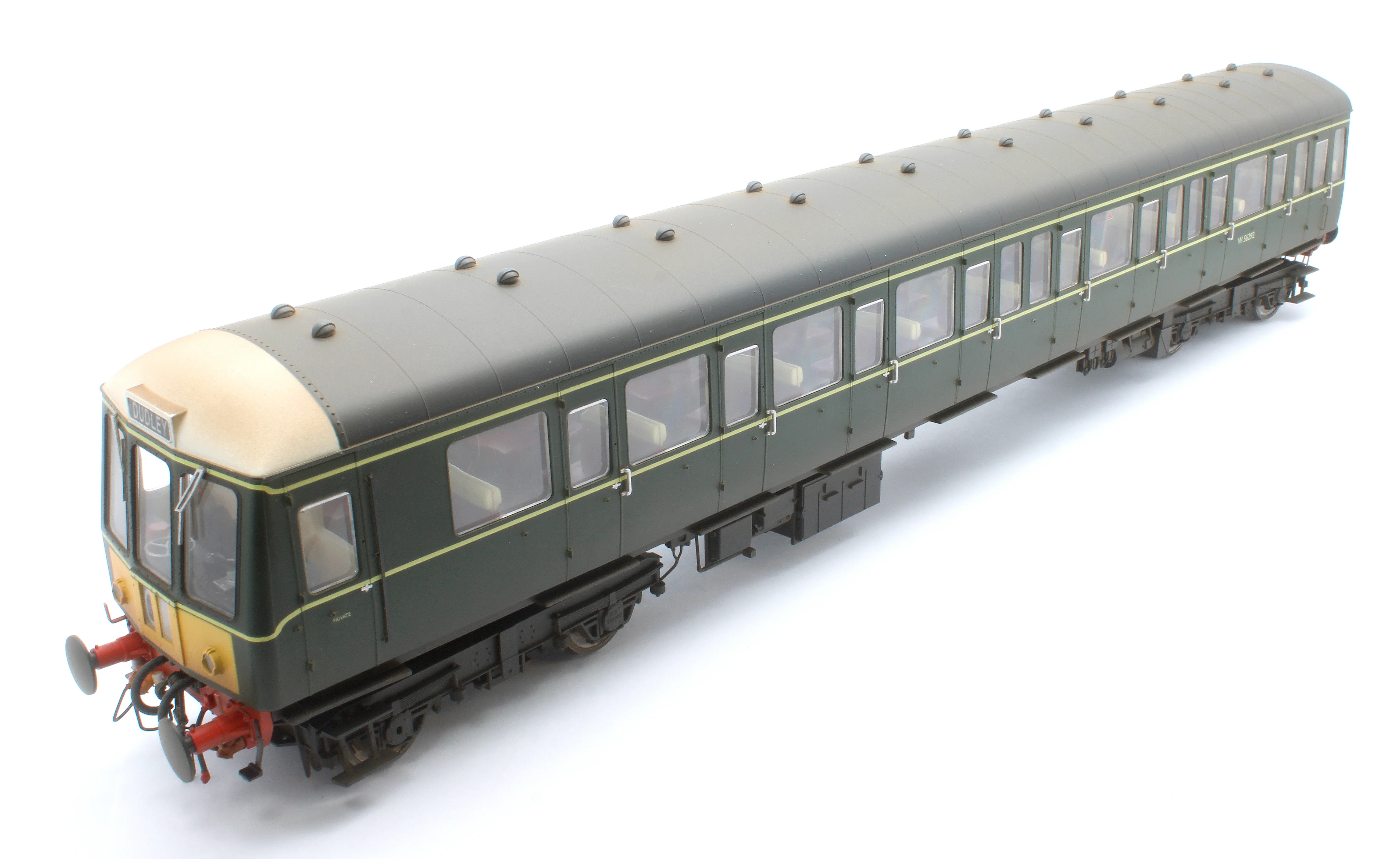 1253 Class 150 W56292 BR Green Unpowered DMU Trailer Car - Weathered - Image 9