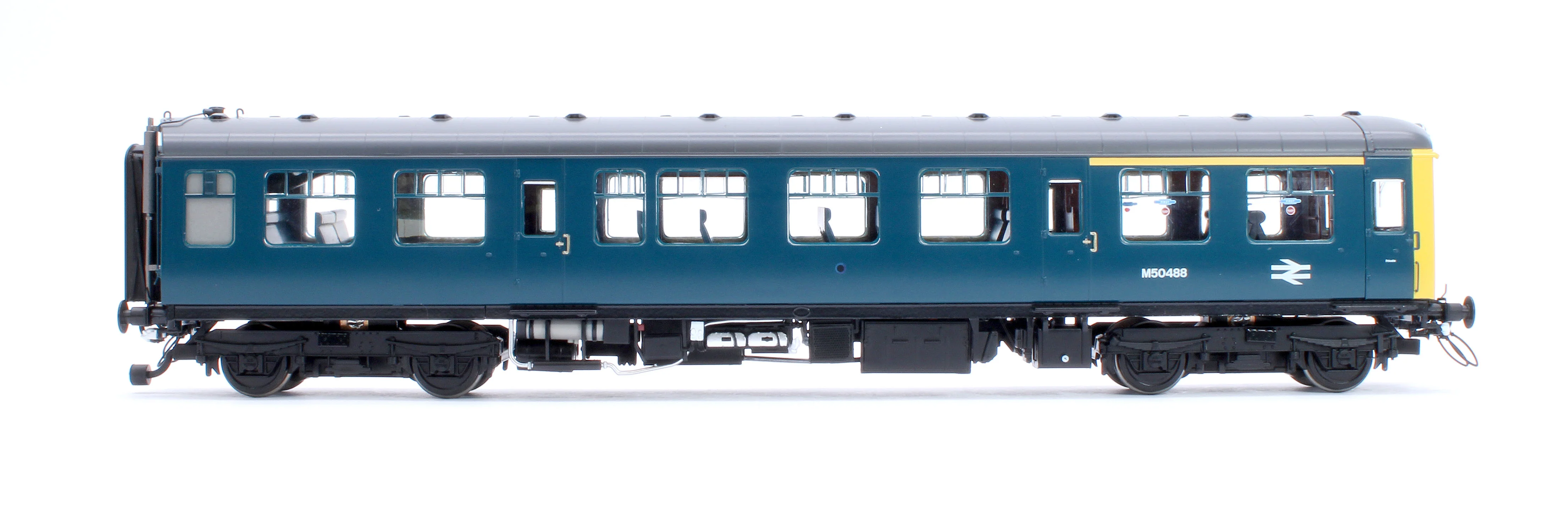 1453 Class 104 3 Car DMU M50436/M59141/M50488 BR Blue (Full Yellow Ends / Headcode Panel) - Image 10