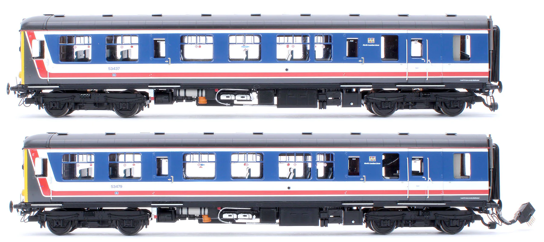 1458 Class 104 2 Car DMU L701 53437/53479 Revised Network SouthEast
