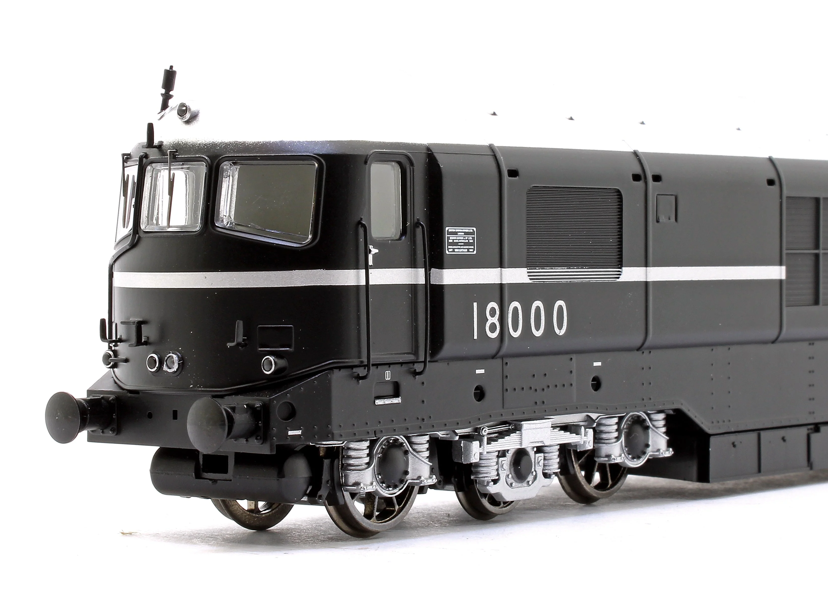 Pre-Owned BR Gas Turbine 18000 Class Locomotive BR Black with Silver Trim - DCC Fitted - Image 4