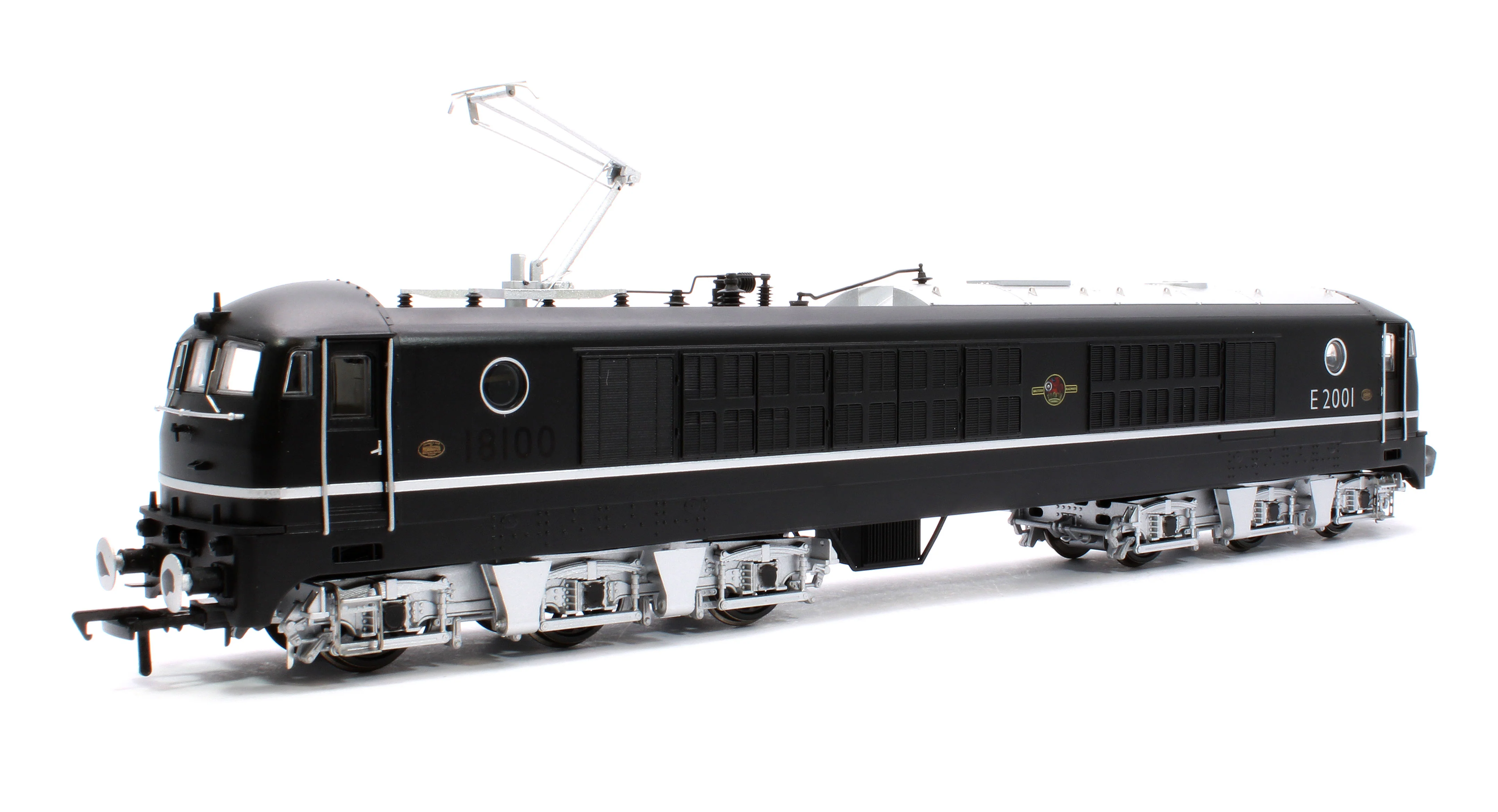 1812 BR Class 80 E2001 (Rebuilt 18100 Gas Turbine) Electric Locomotive in BR Black (Late Crest) - Image 3