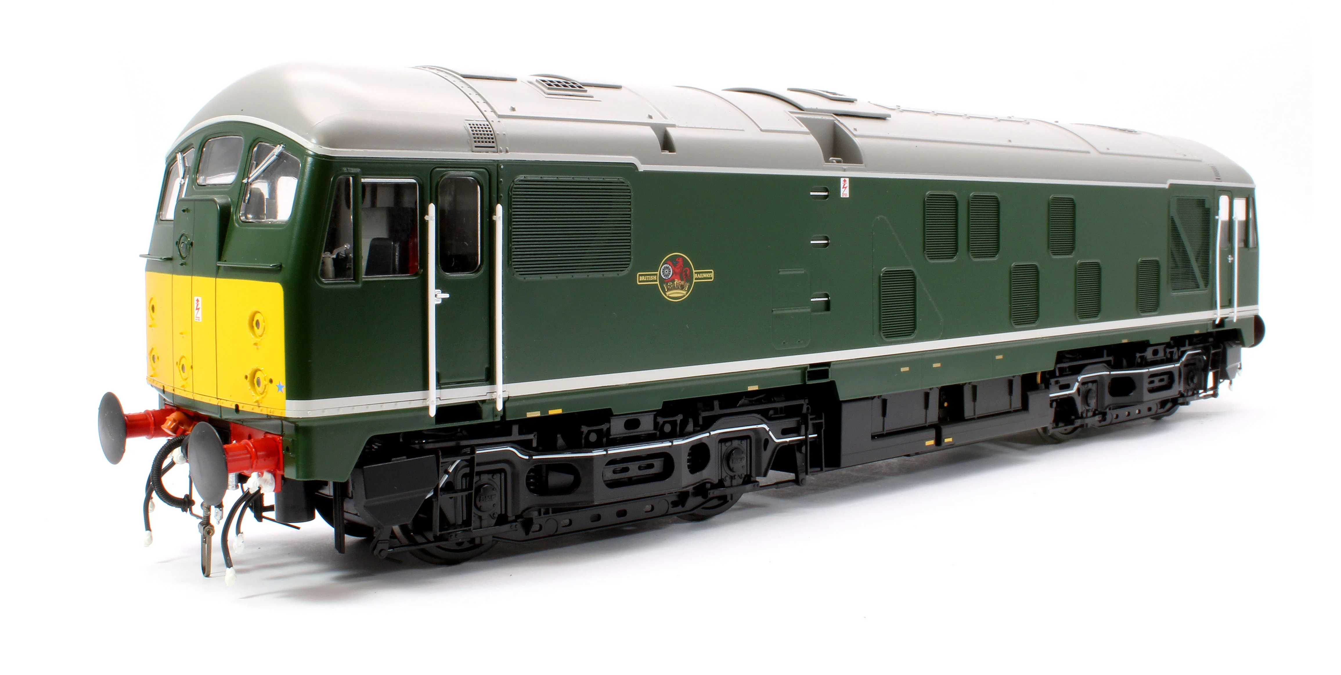 2451 Class 24/0 BR Green Unnumbered (Small Yellow Panels) Diesel Locomotive - Image 4
