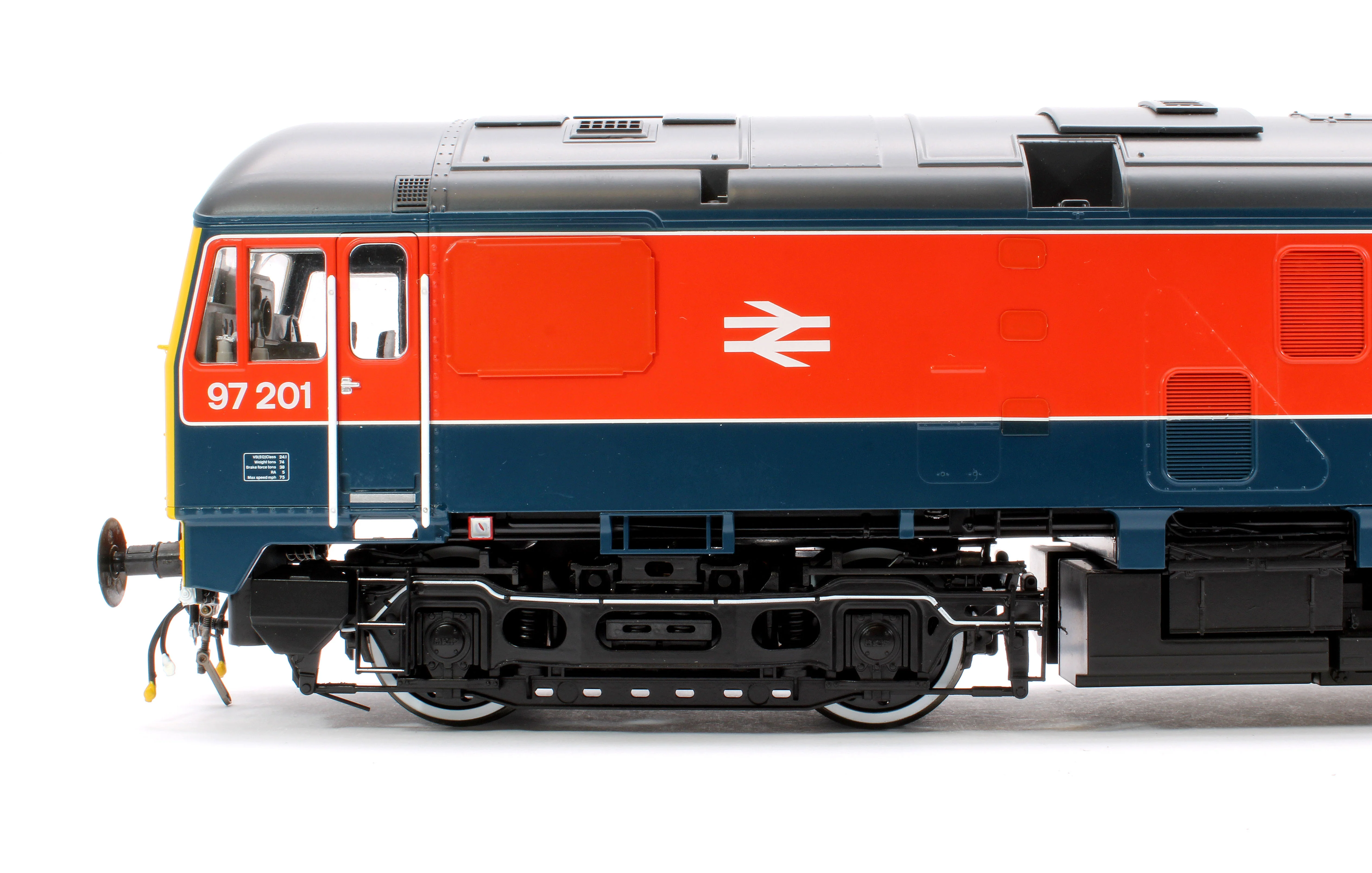 2455 Class 24/0 BR Railway Technical Centre 97201 Experiment Diesel Locomotive - Image 6