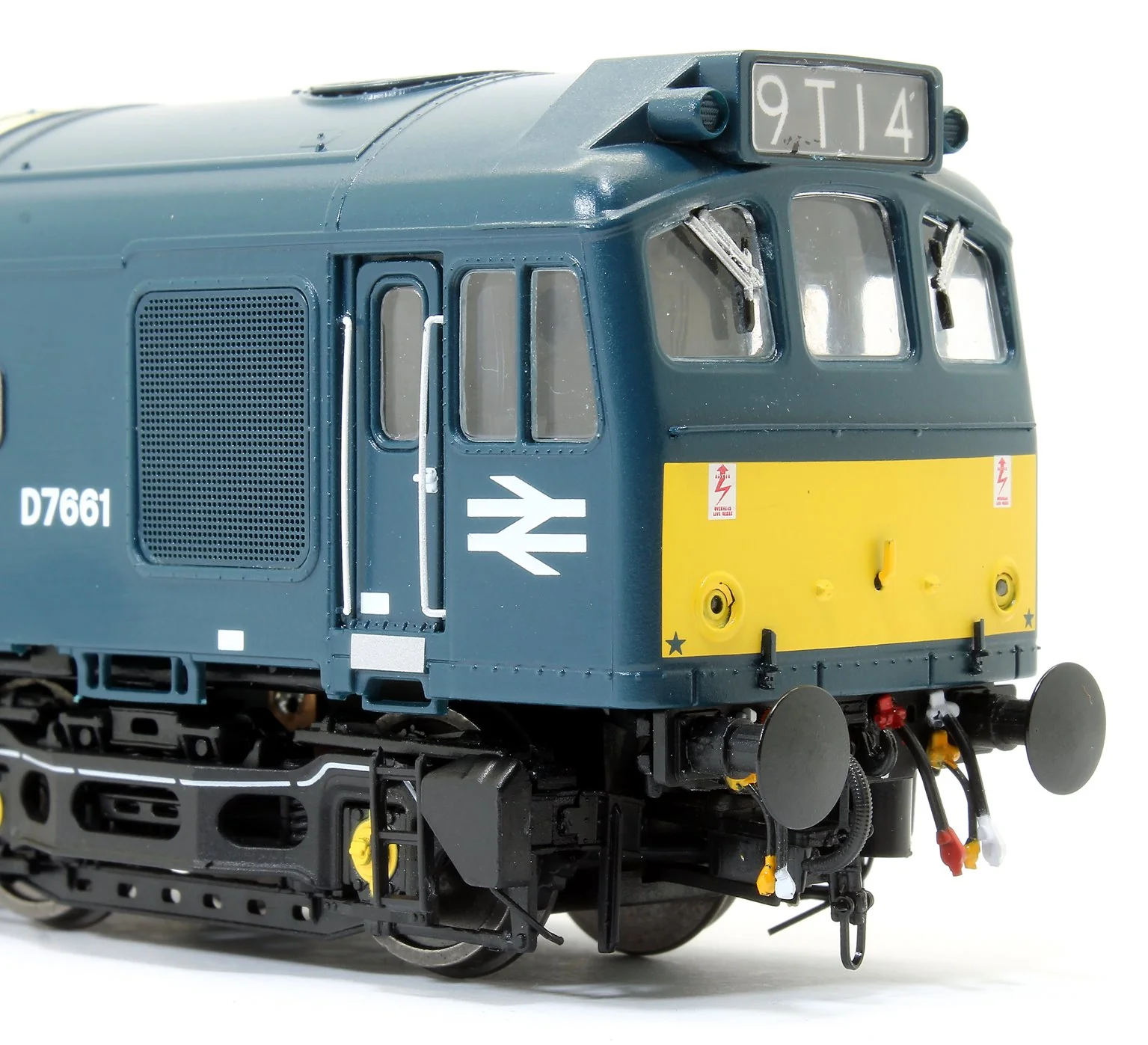 2533 Class 25/3 - D7661 BR Early Blue with small yellow panels Diesel Locomotive - Image 5