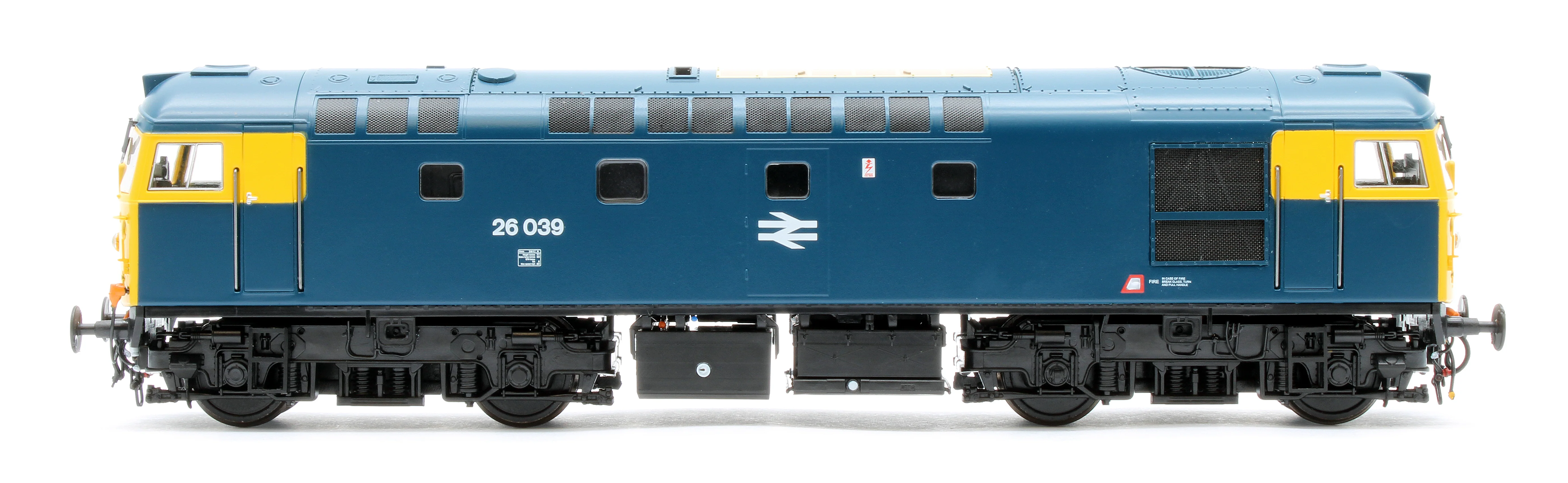 2625 Class 26 039 BR Blue (Full Yellow Ends) With Twin Headlights Diesel Locomotive - Image 5