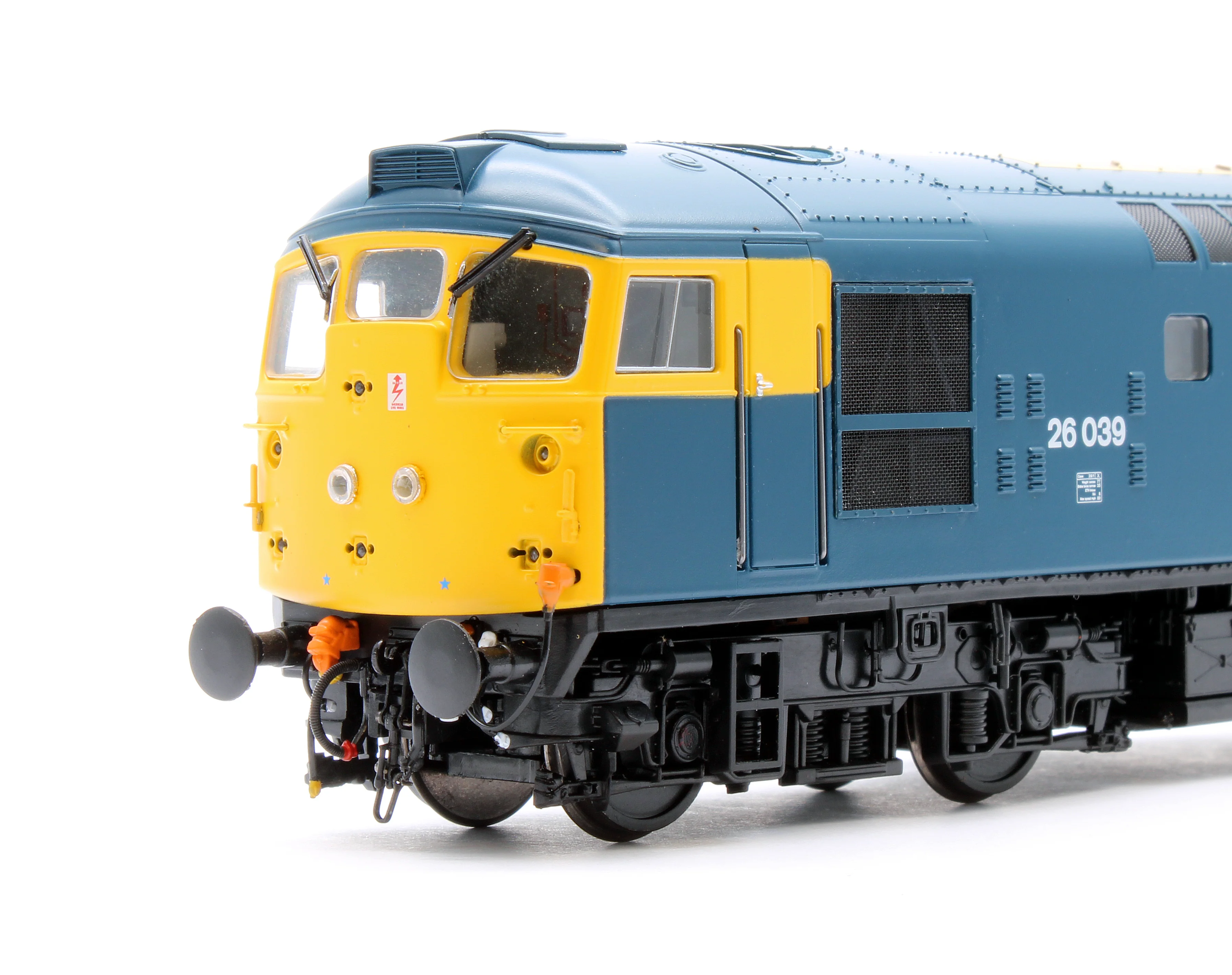 2625 Class 26 039 BR Blue (Full Yellow Ends) With Twin Headlights Diesel Locomotive - Image 6