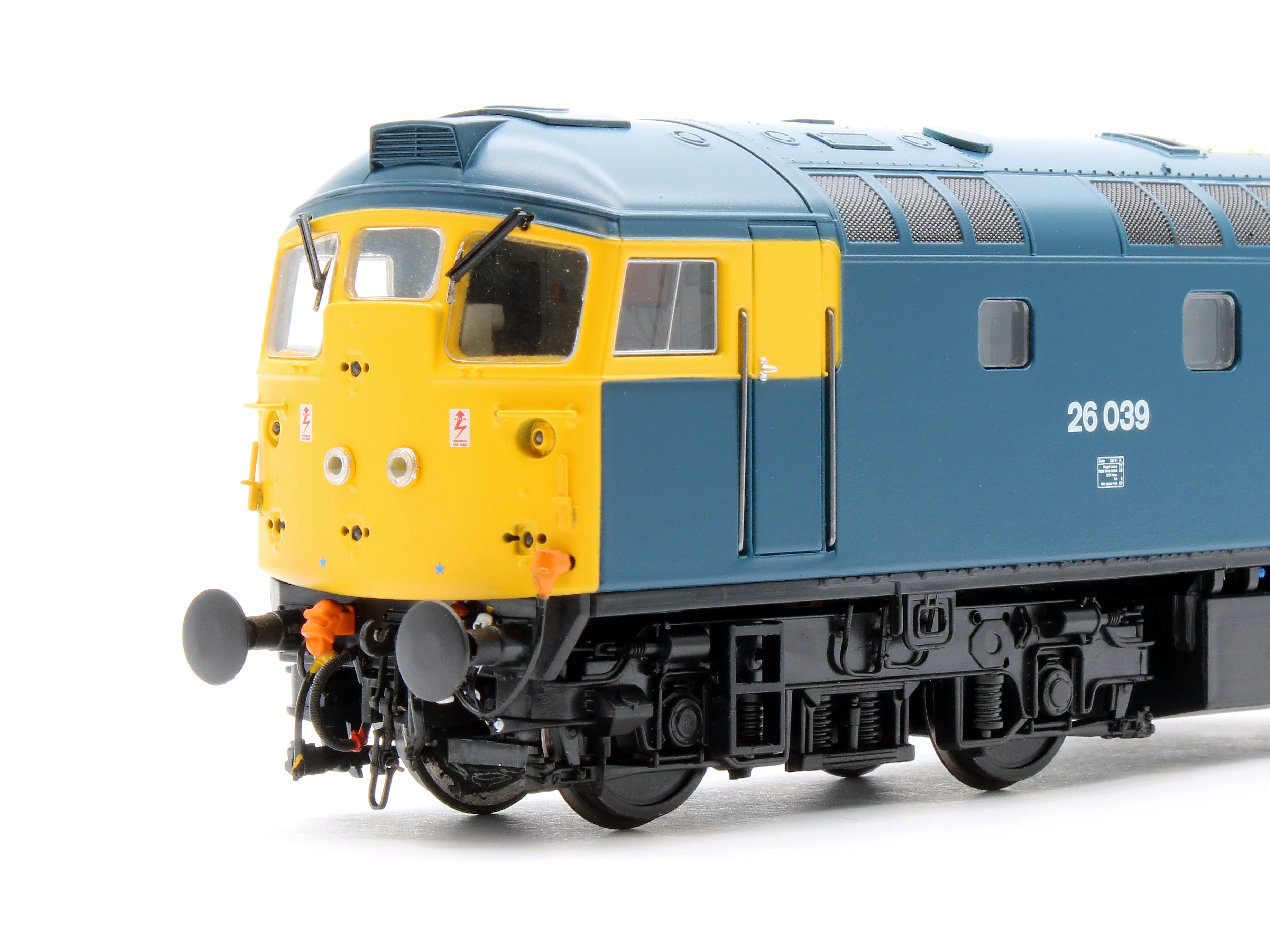 2625 Class 26 039 BR Blue (Full Yellow Ends) With Twin Headlights Diesel Locomotive - Image 7