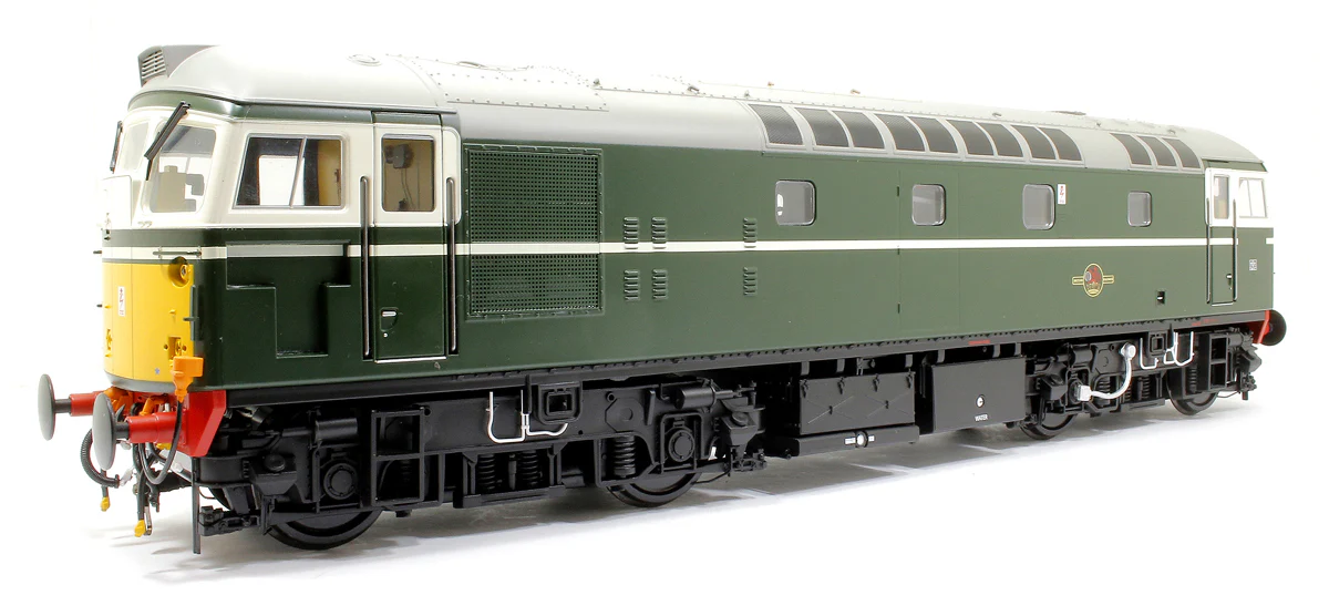 2676 Class 26 BR Green (Unnumbered) with Small Yellow Panel Diesel Locomotive - Image 3