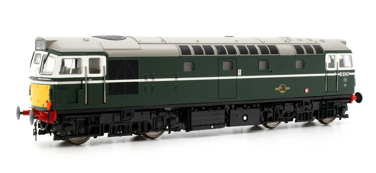 2726 Class 27 D5347 In Green With SYP (Preserved) Diesel Locomotive