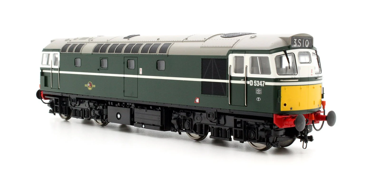 2726 Class 27 D5347 In Green With SYP (Preserved) Diesel Locomotive - Image 2