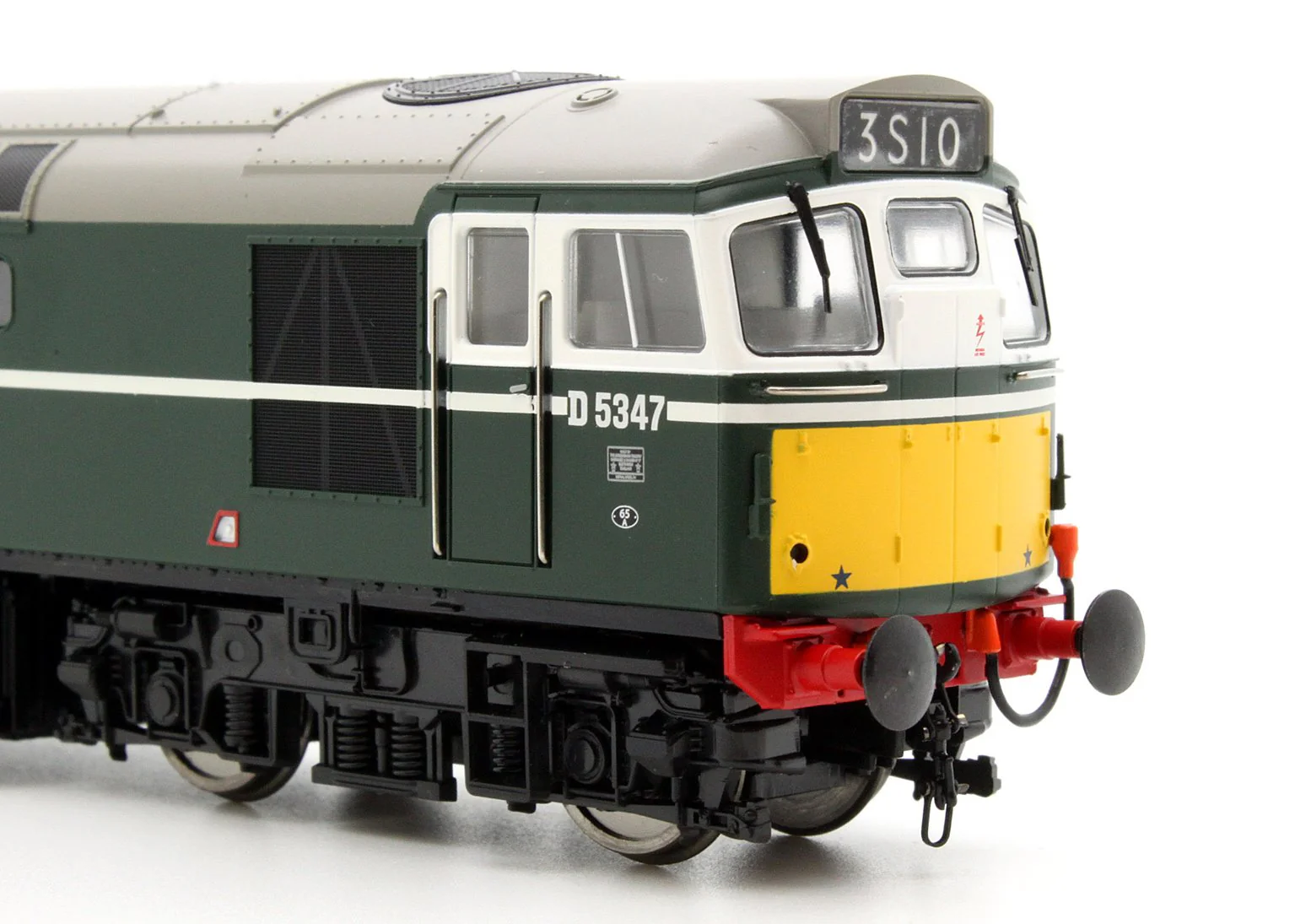 2726 Class 27 D5347 In Green With SYP (Preserved) Diesel Locomotive - Image 3