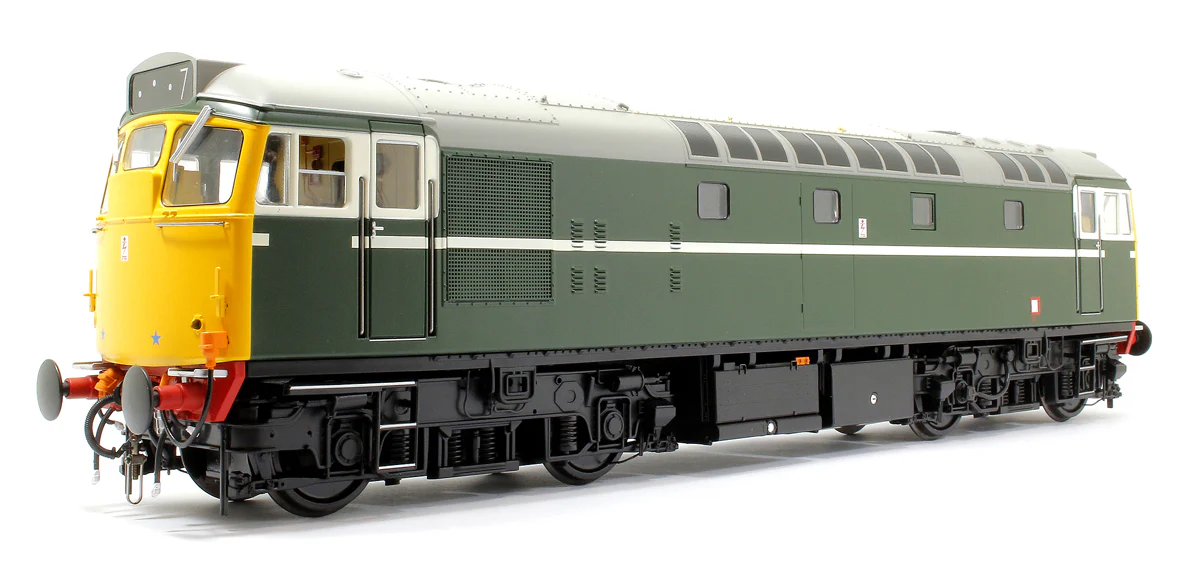 2772 Class 27 BR Green unnumbered (cream lining/full yellow ends) Diesel Locomotive