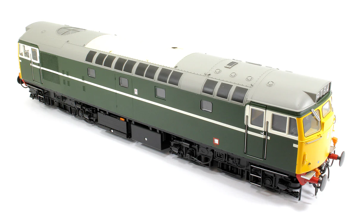 2772 Class 27 BR Green unnumbered (cream lining/full yellow ends) Diesel Locomotive - Image 11