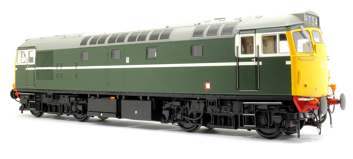 2772 Class 27 BR Green unnumbered (cream lining/full yellow ends) Diesel Locomotive - Image 2