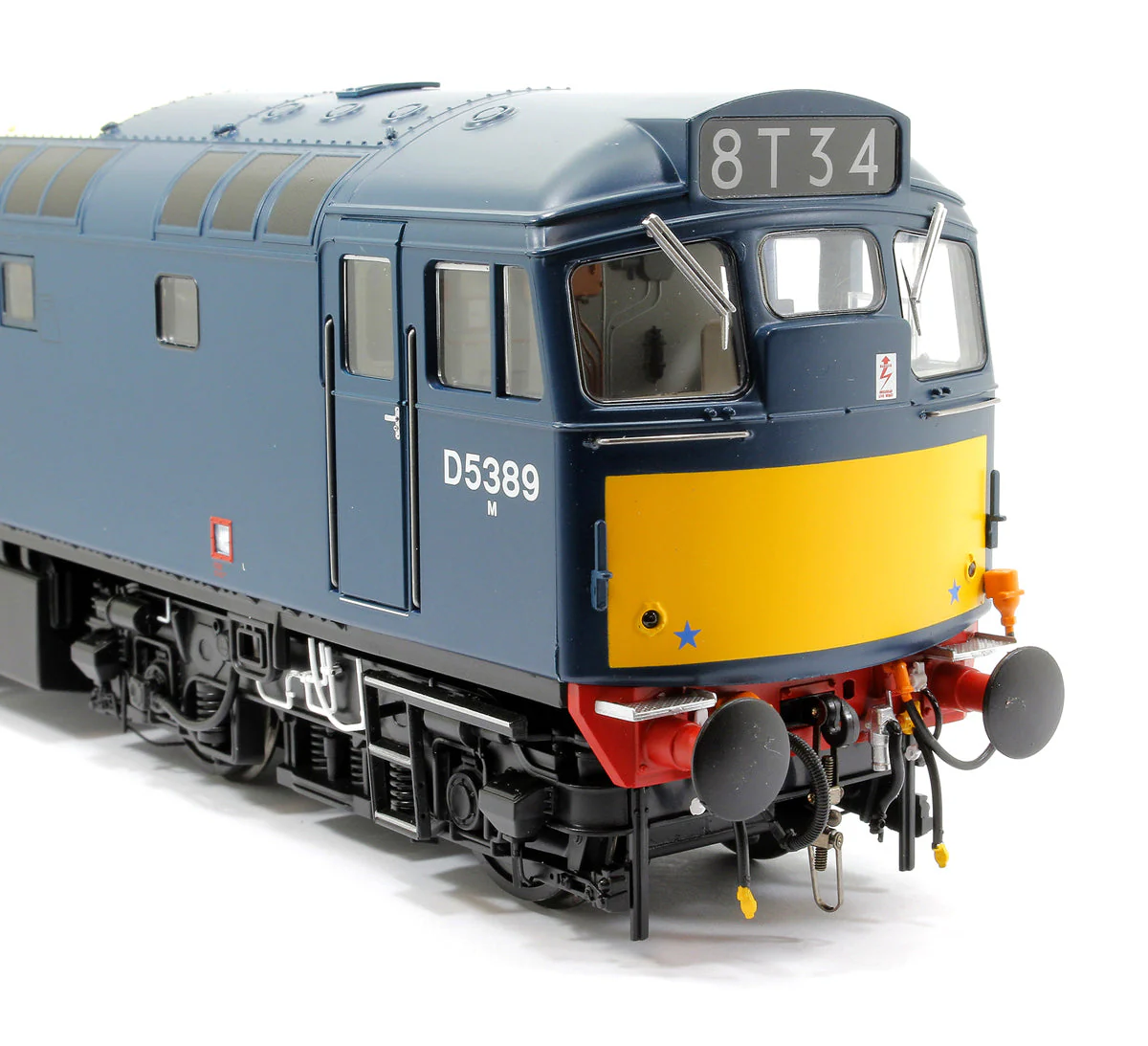 2776 Pre-Owned Class 27 BR early blue D5389 (small yellow panels) Diesel Locomotive - Image 9